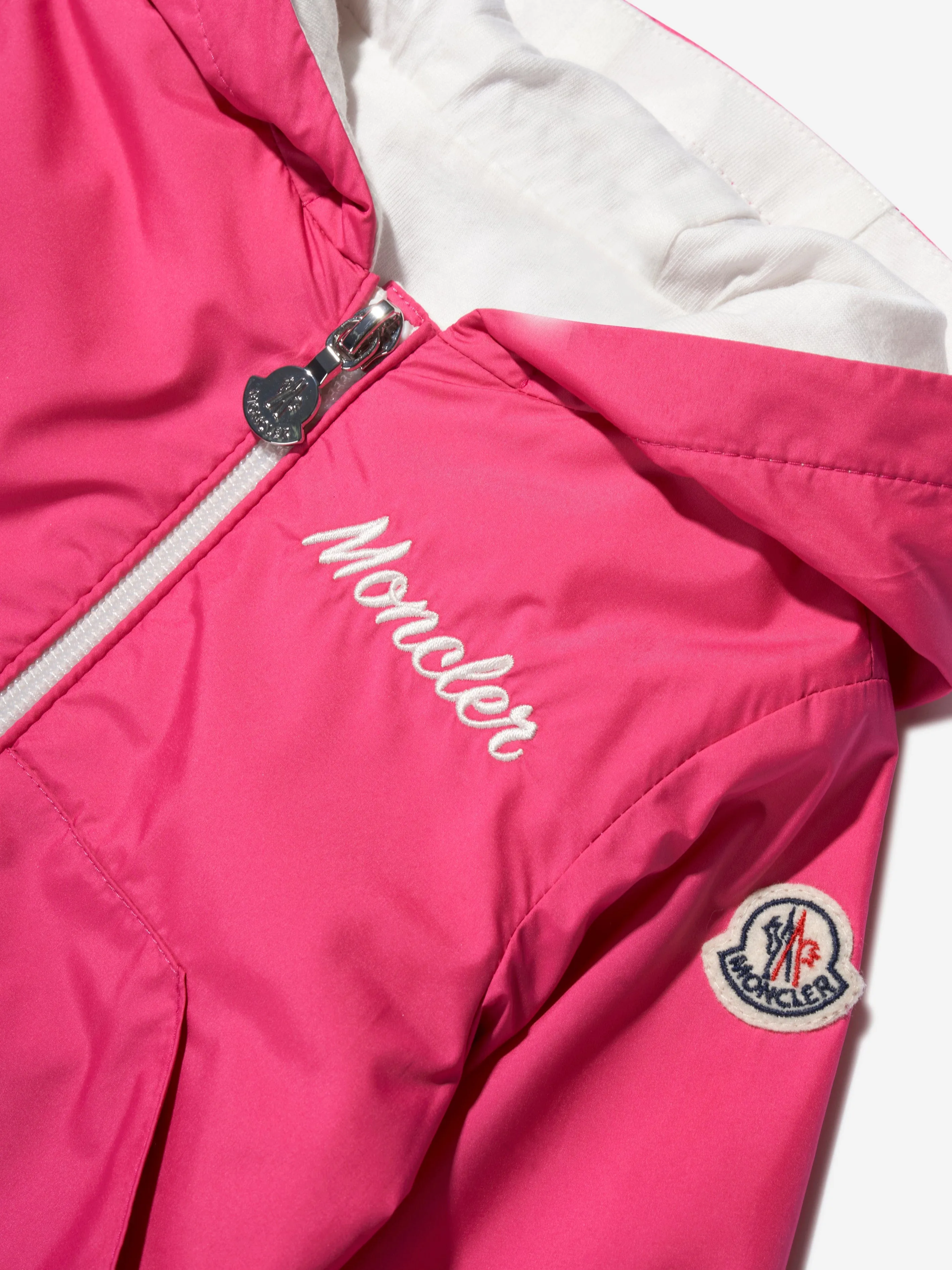 Moncler Enfant Daunengefütterte Evanthe Jacke für Baby-Mädchen in Rosa