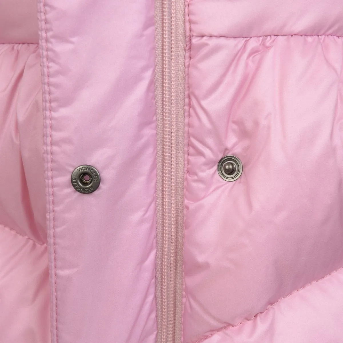 Moncler Enfant Daunengefütterter Vegne-Mantel für Baby-Mädchen