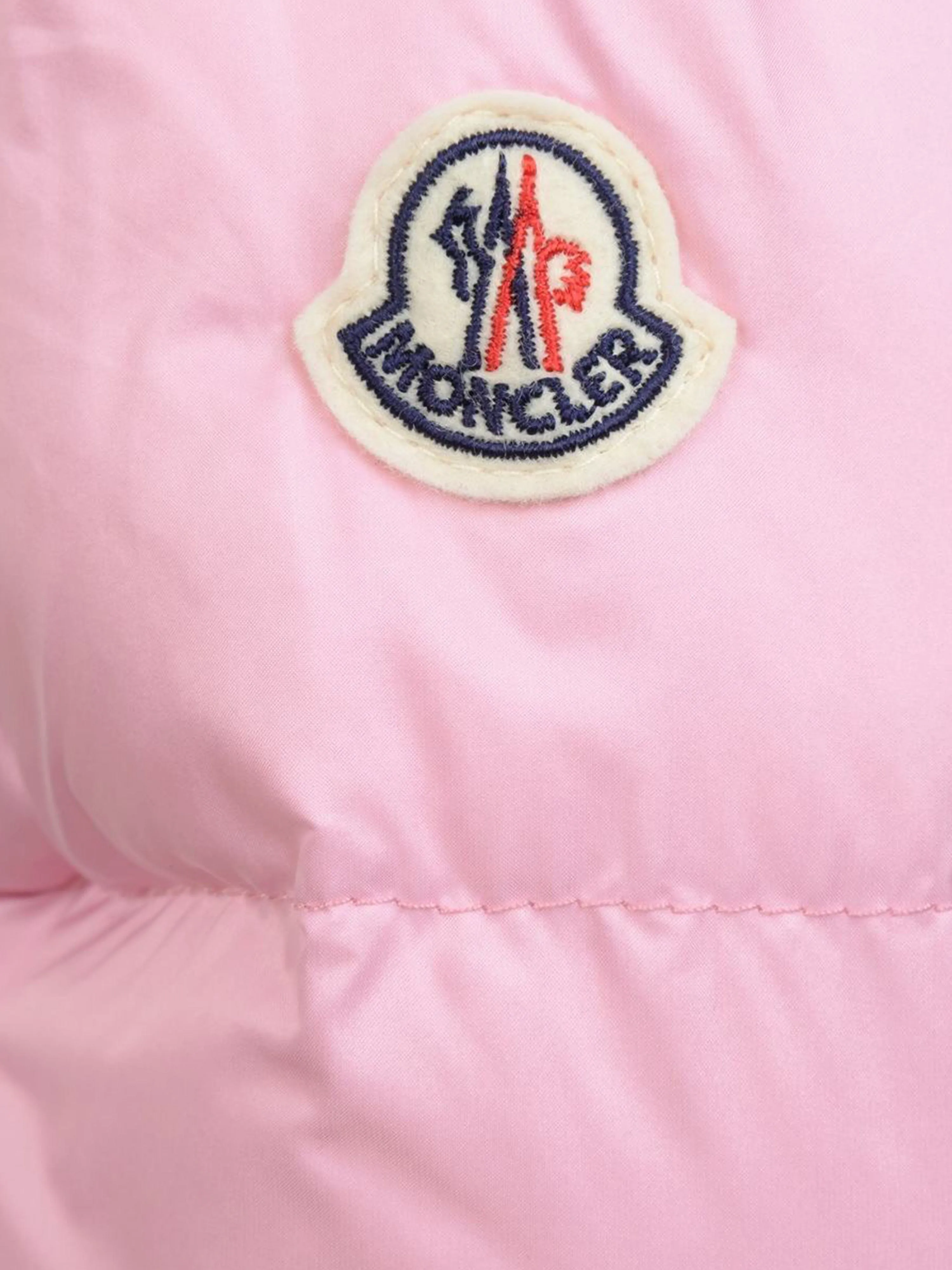 Moncler Enfant Daunengefütterter Vegne-Mantel für Baby-Mädchen