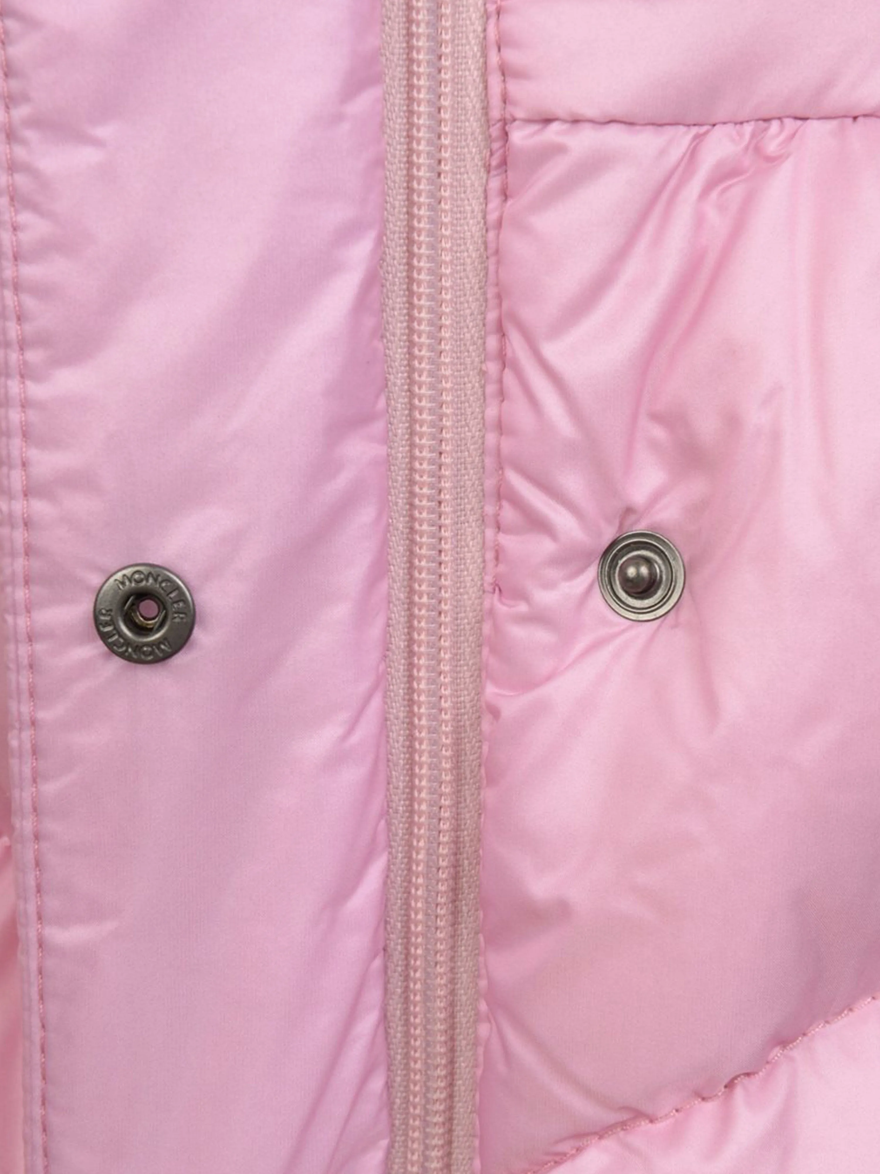 Moncler Enfant Daunengefütterter Vegne-Mantel für Baby-Mädchen