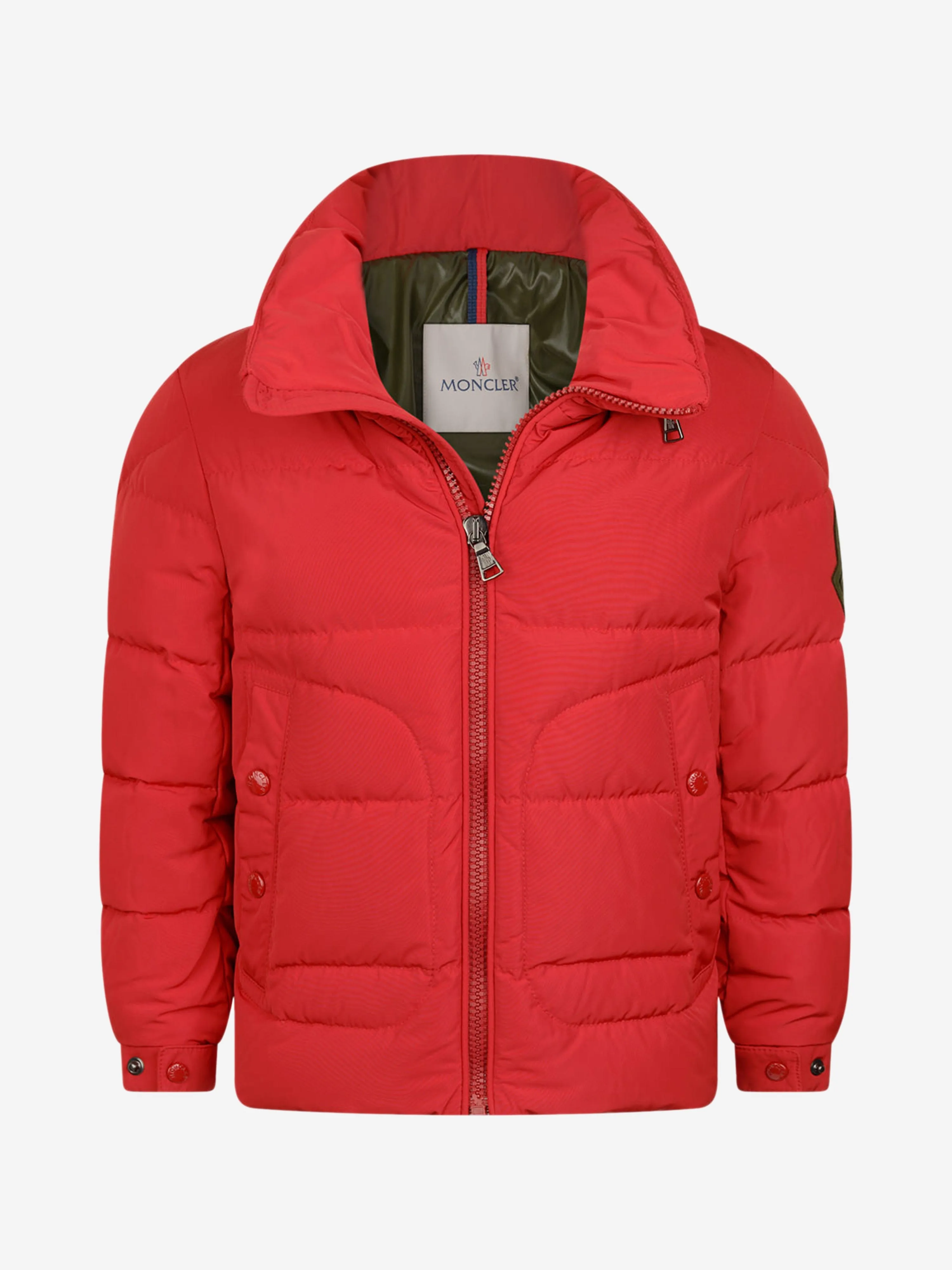 Moncler Enfant Jungen Daunengefütterte Badenne Jacke