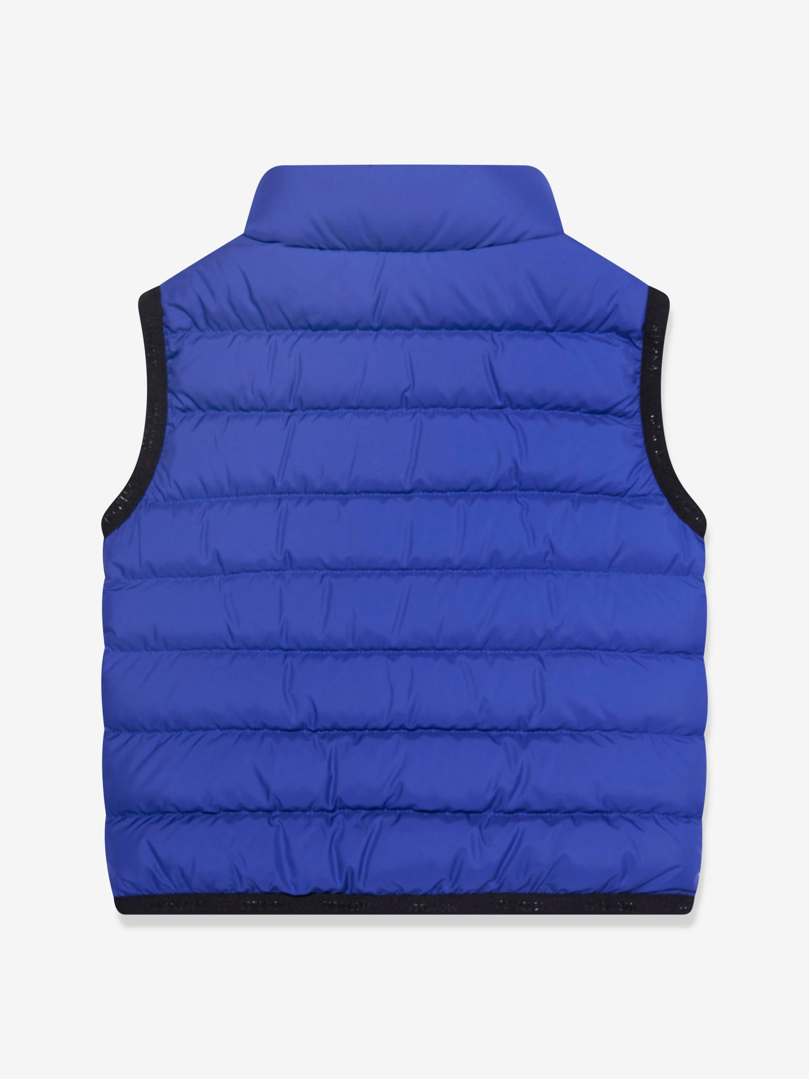 Moncler Enfant Jungen Daunengefütterte Contrin Weste in Marine