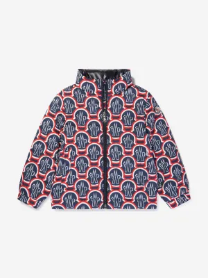 Moncler Enfant Jungen Daunengefütterte Sechseck-Jacke in Mehrfarbig