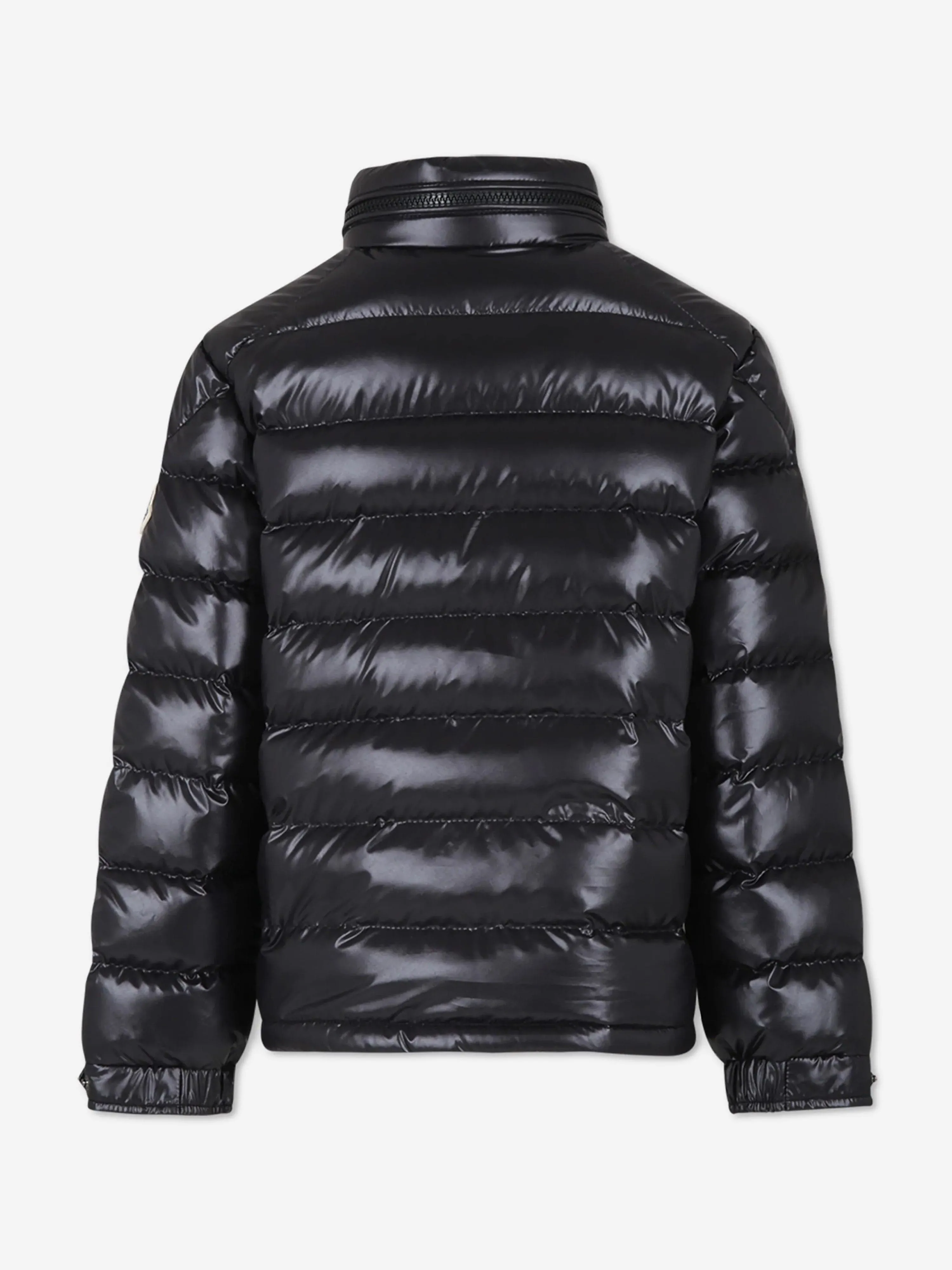 Moncler Enfant Jungen Daunengefütterte Jens Jacke in Schwarz