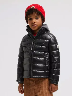 Moncler Enfant Jungen Daunengefütterte Jens Jacke in Schwarz