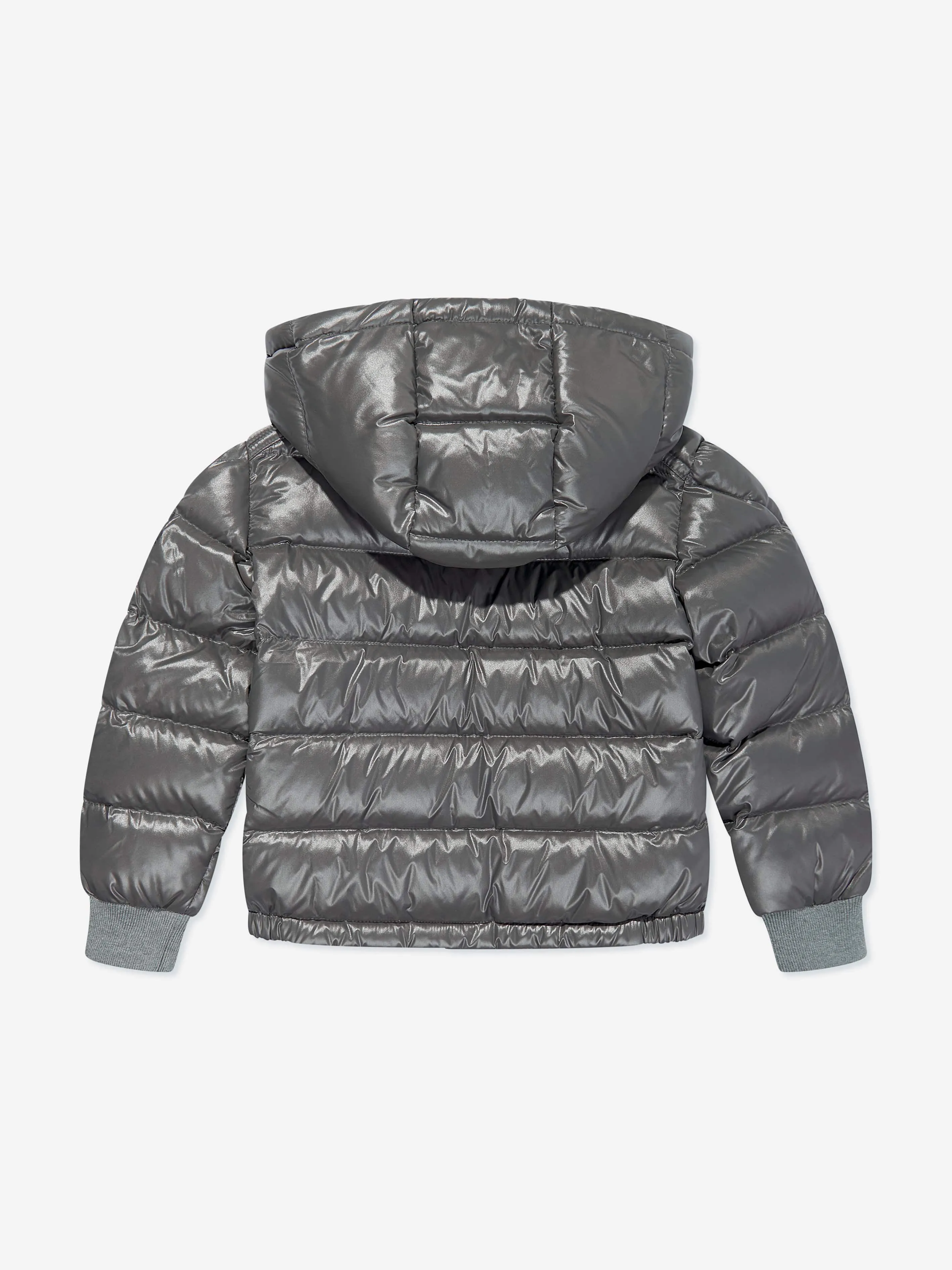 Moncler Enfant Jungen Daunengefütterte Manaem Jacke in Grau
