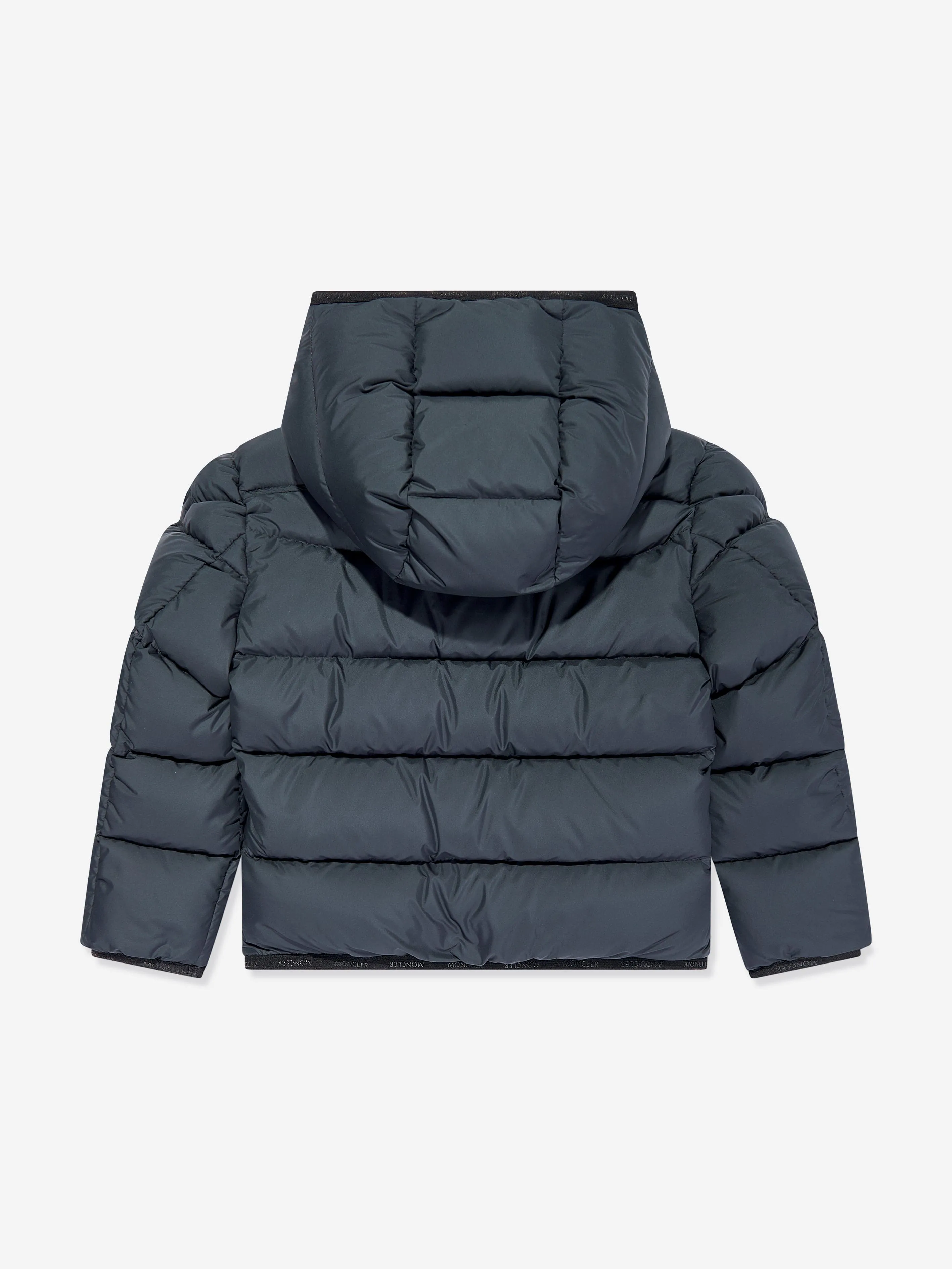 Moncler Enfant Jungen Daunengefütterte Mattan Jacke in Marineblau