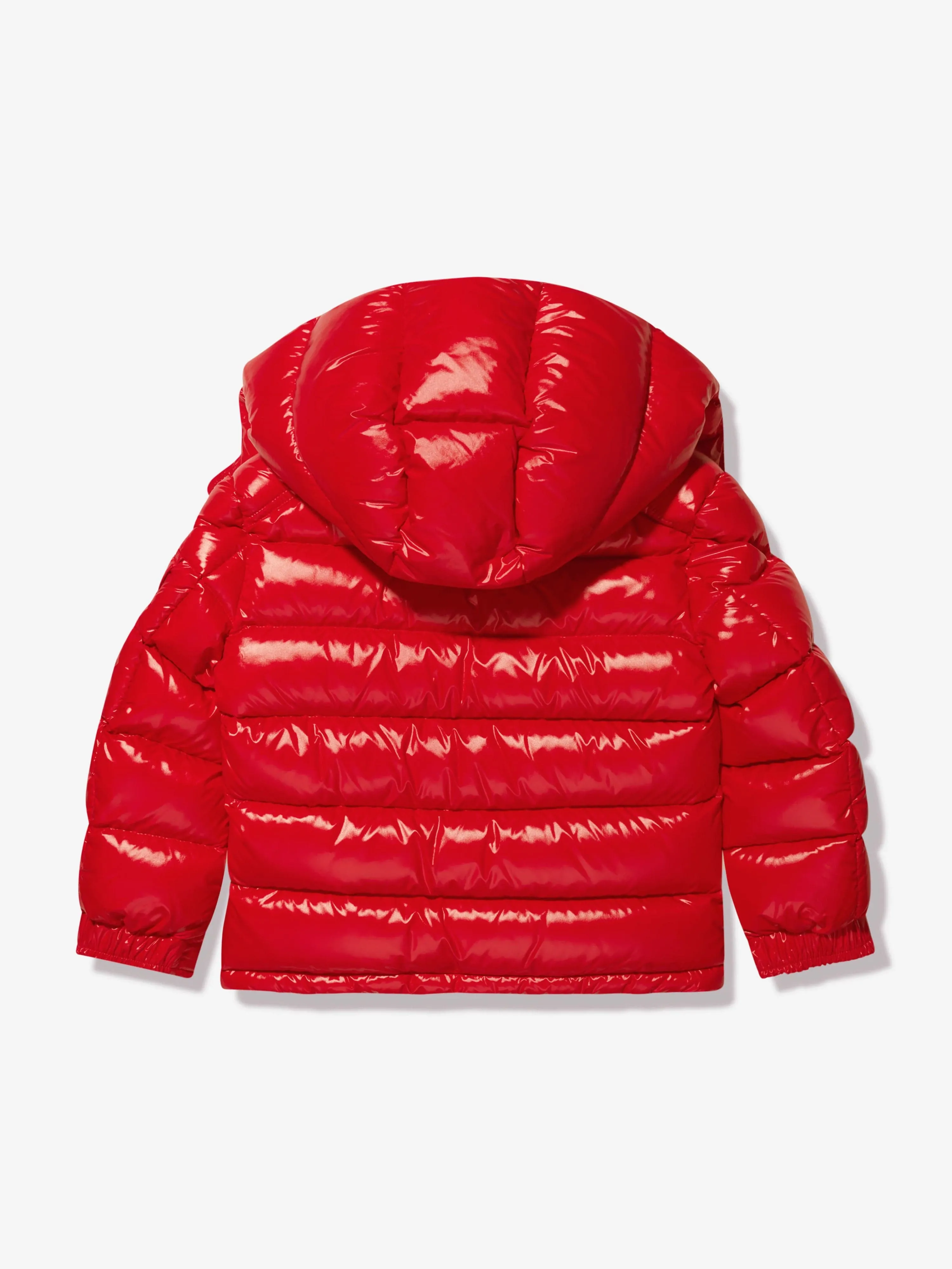Moncler Enfant Jungen Daunengefütterte Neue Maya Jacke in Rot