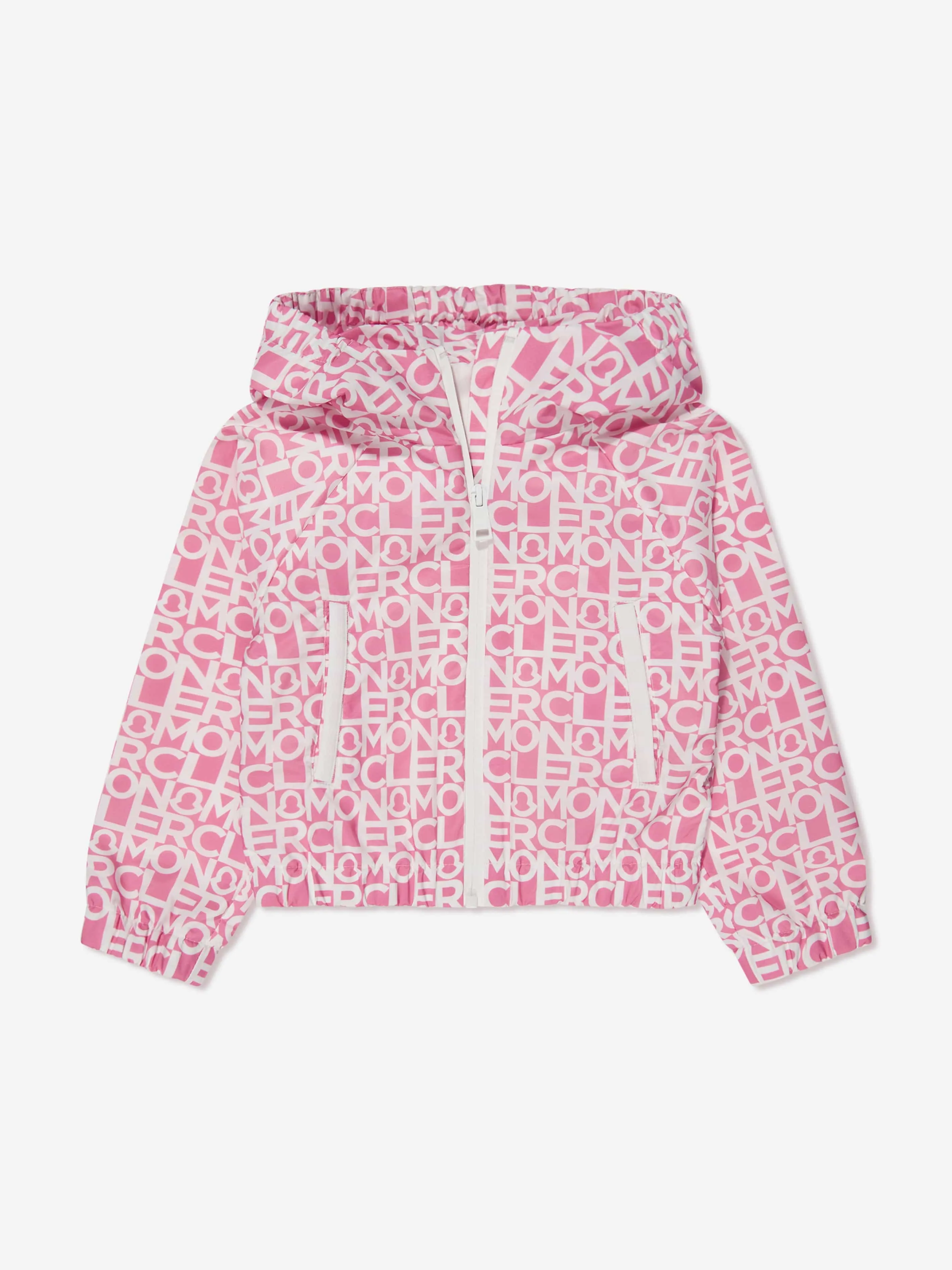 Moncler Enfant Mädchen Alose Jacke in Rosa