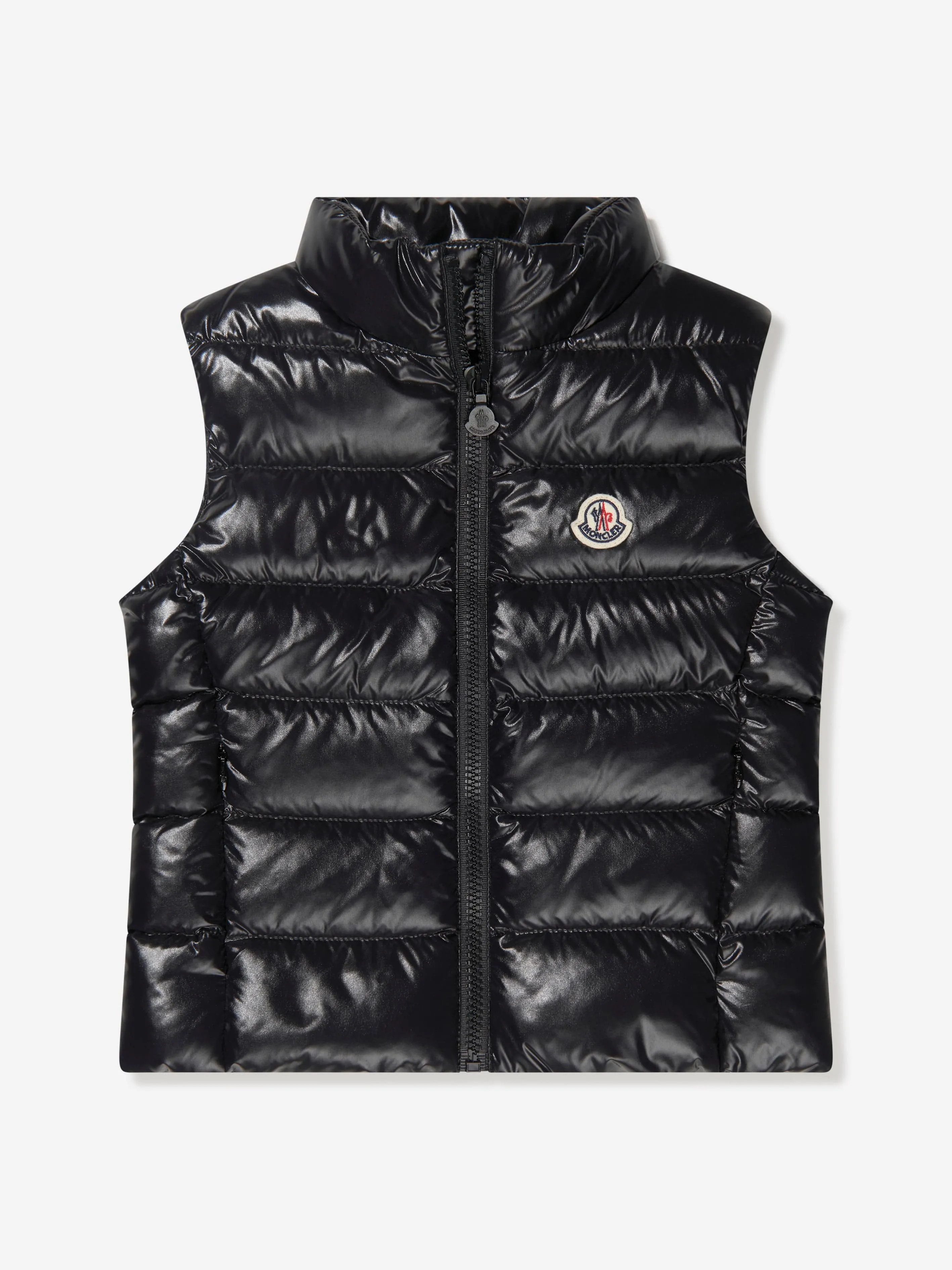 Moncler Enfant Mädchen Daunengefütterte Ghany Weste in Schwarz