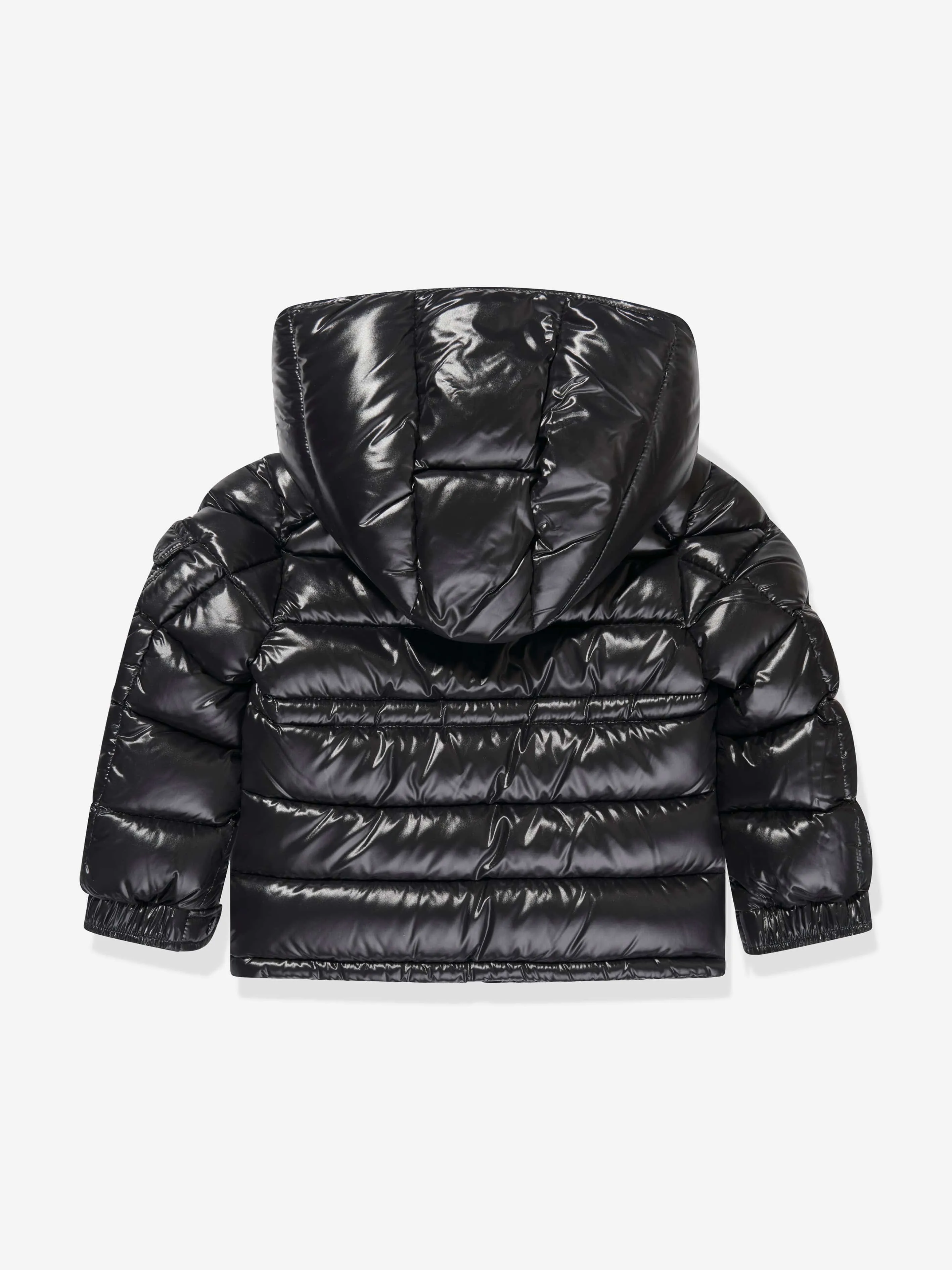 Moncler Enfant Mädchen Daunengefütterte Maire Jacke in Schwarz