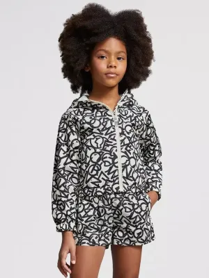 Moncler Enfant Mädchen Maisha Jacke in Schwarz