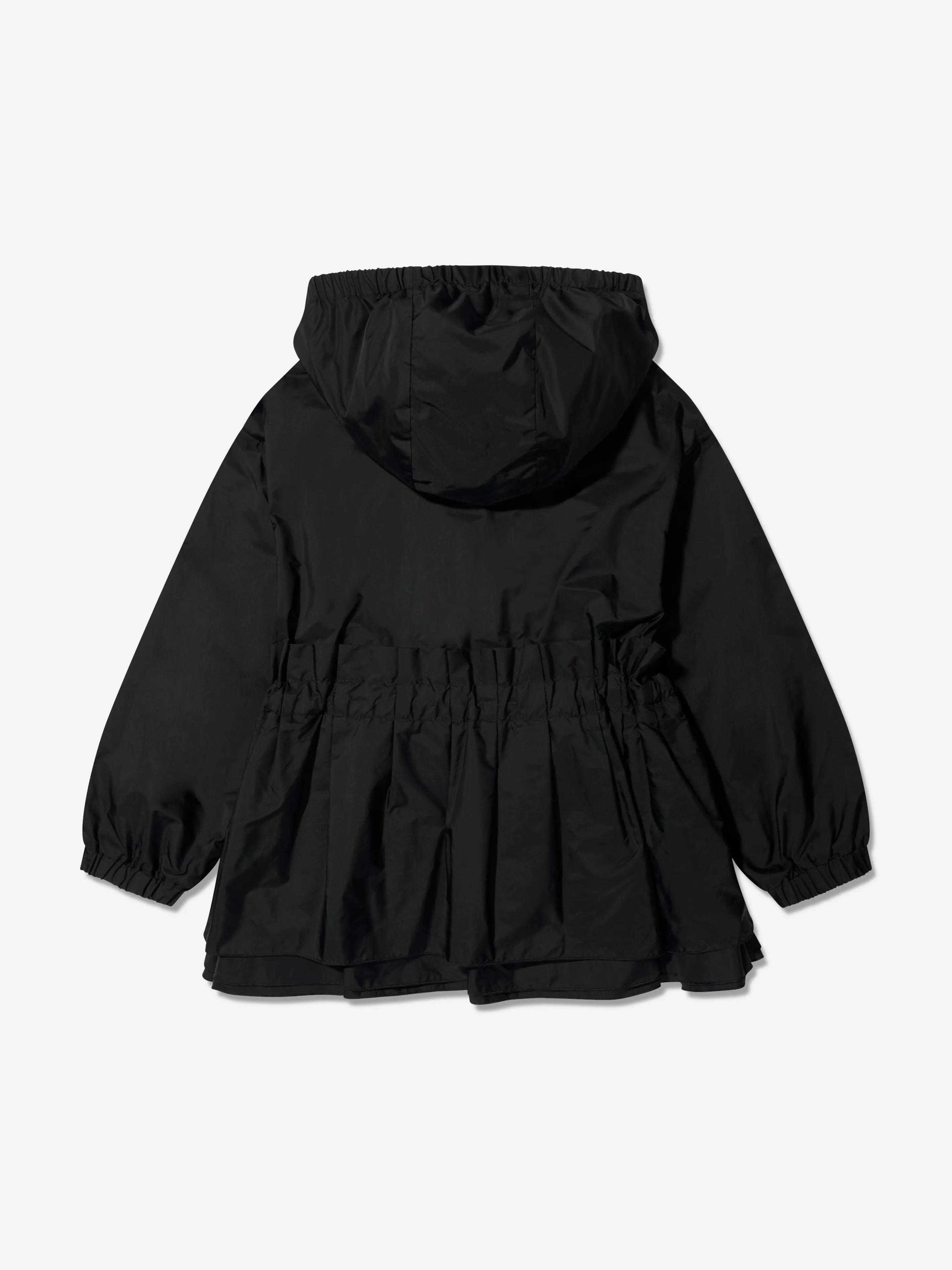 Moncler Enfant Mädchen Wete Kurze Parka in Schwarz