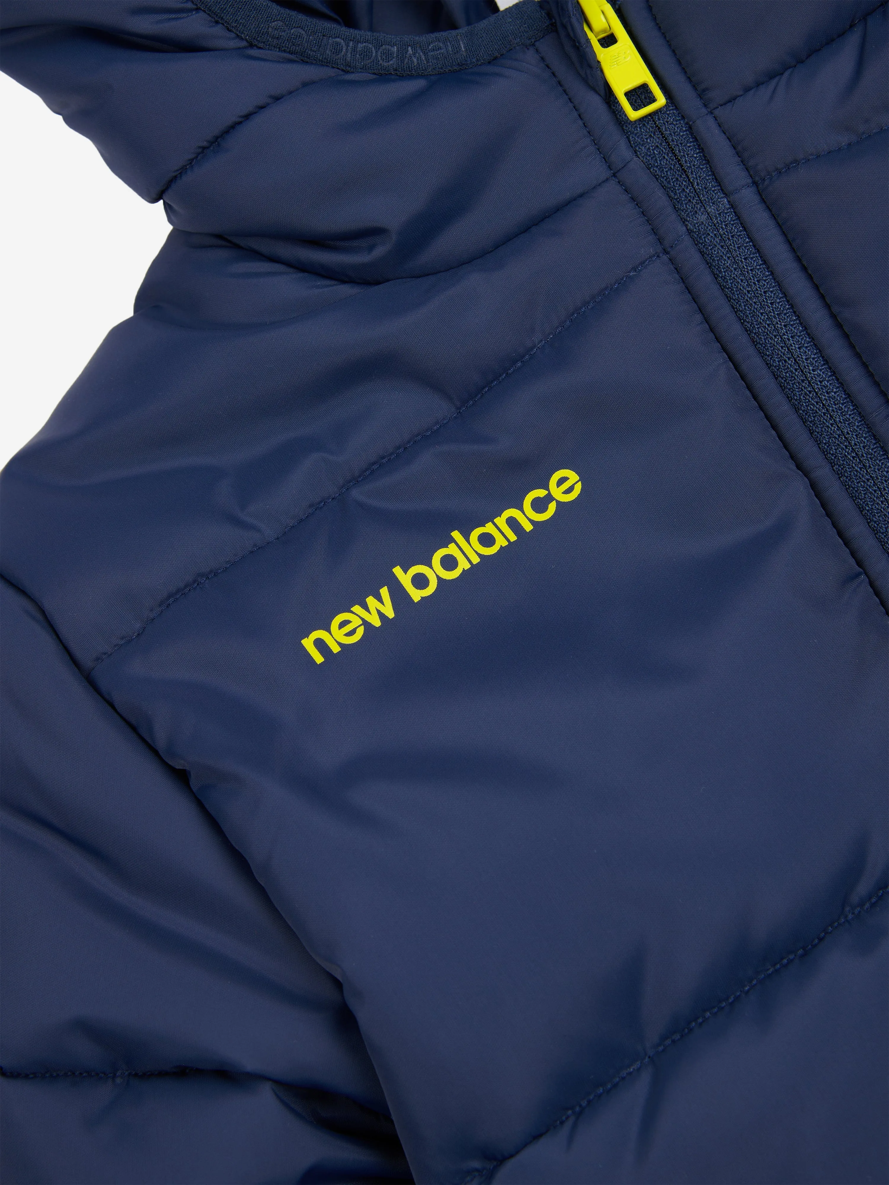 New Balance Baby Boys Bond Steppjacke mit Aufdruck in Marineblau