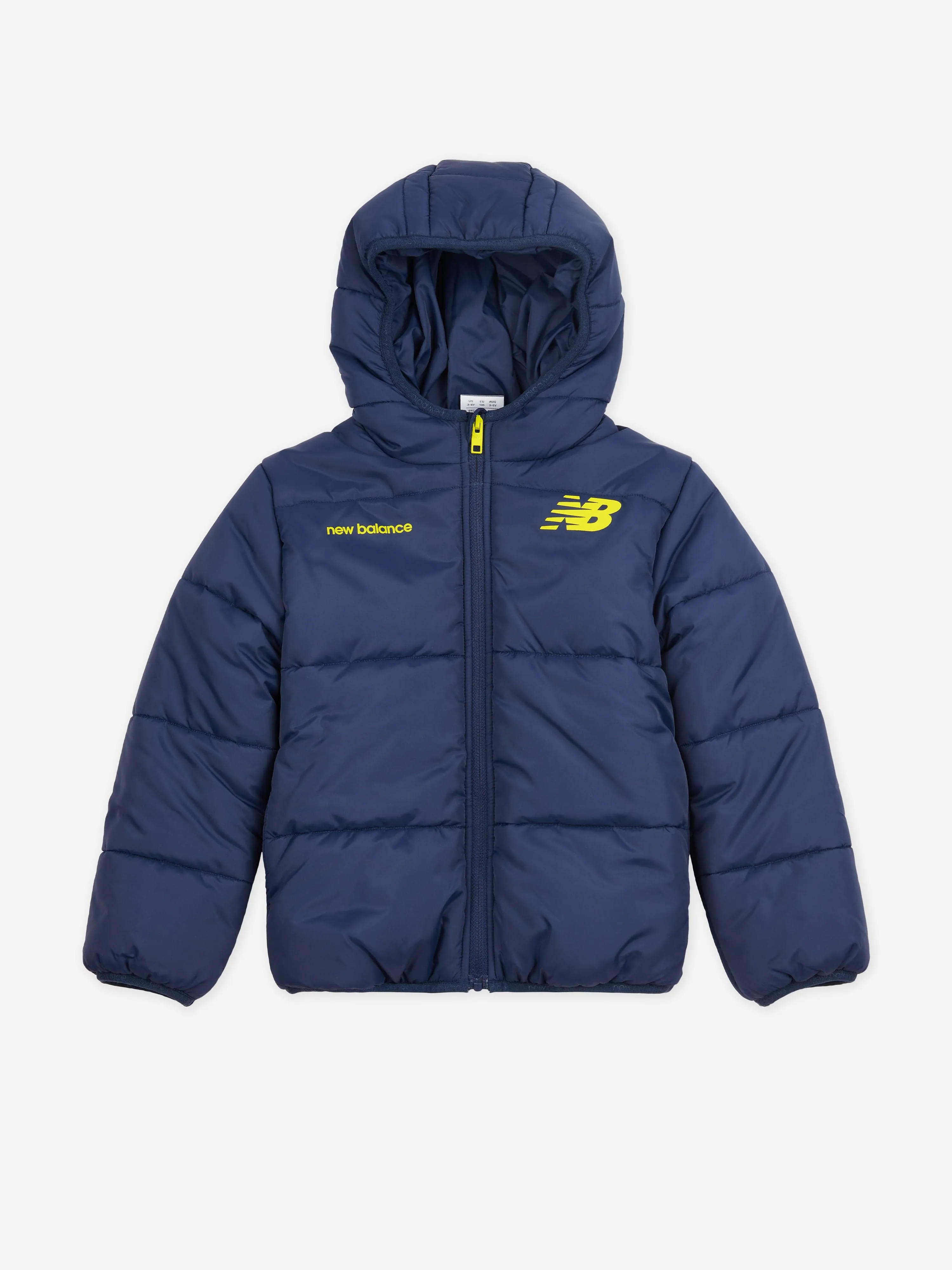 New Balance Baby Boys Bond Steppjacke mit Aufdruck in Marineblau