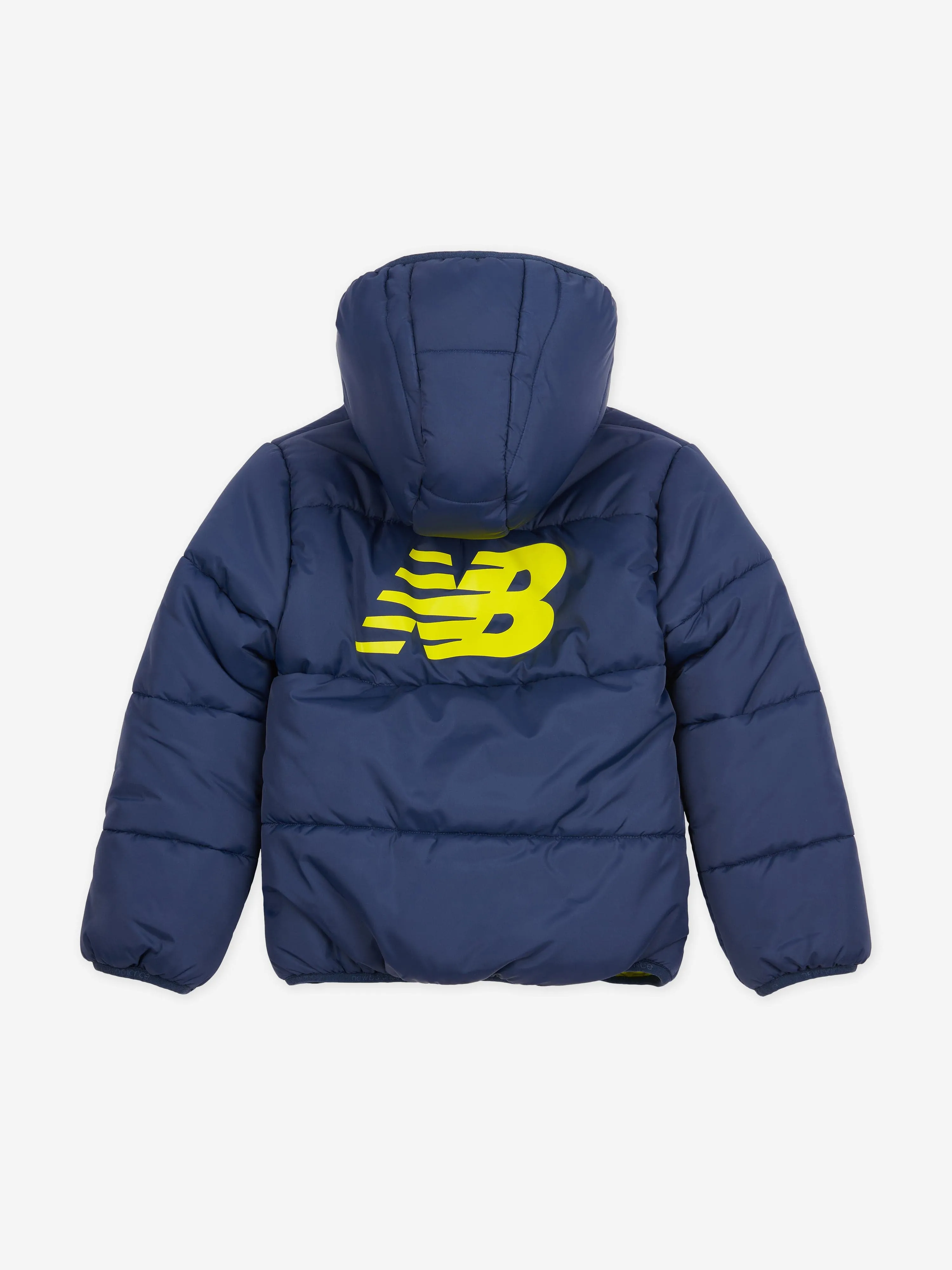 New Balance Baby Boys Bond Steppjacke mit Aufdruck in Marineblau