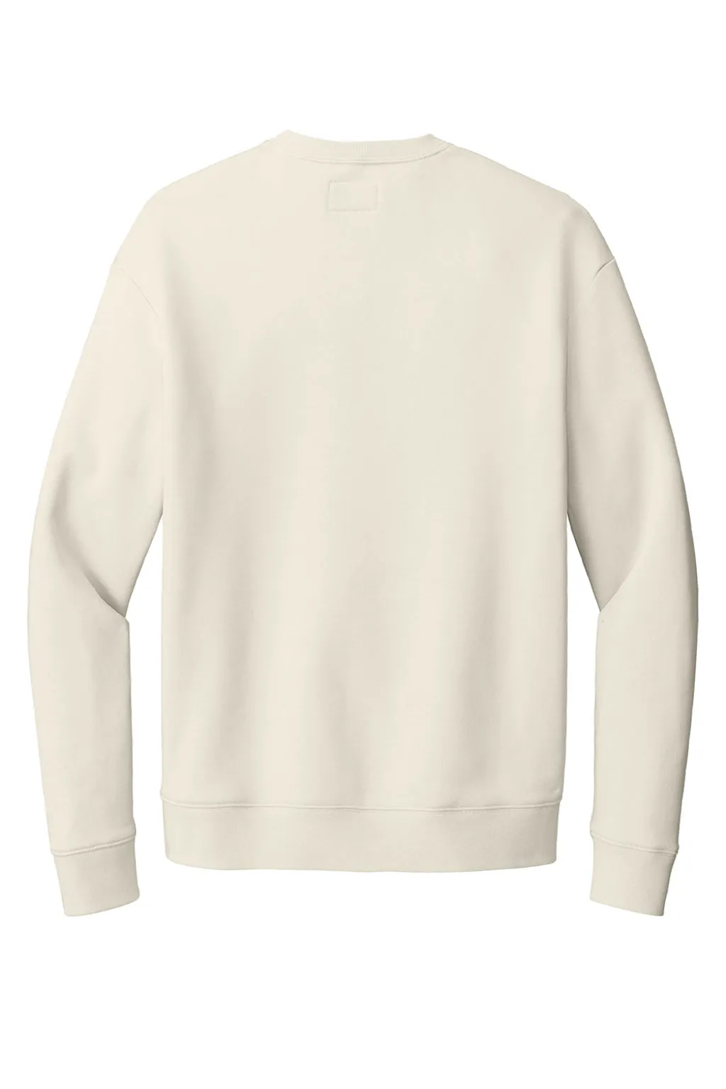 New Era Herren Heritage Fleece Crewneck Sweatshirt mit Tasche - Weiches Beige