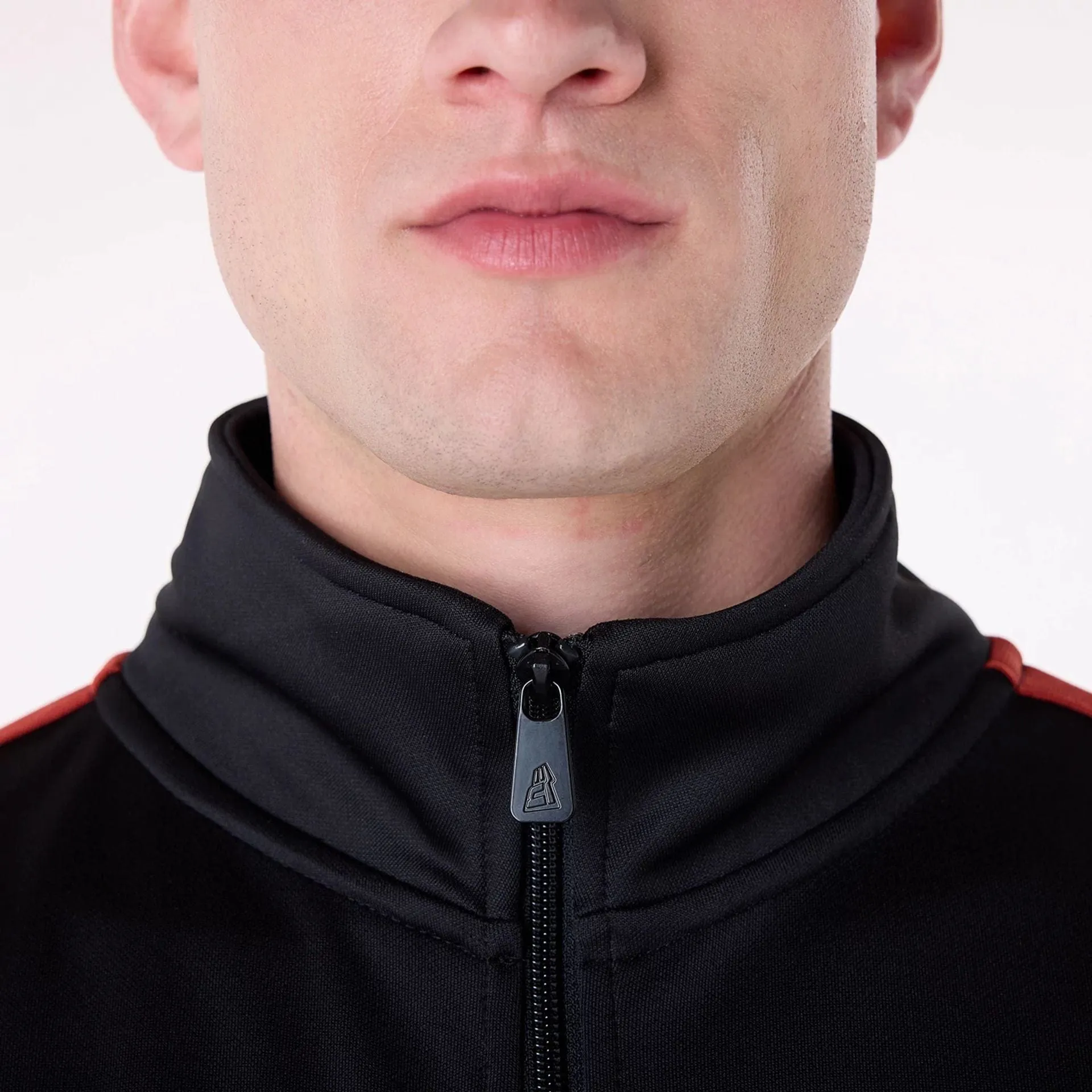 New Era Sportjacken & Mäntel Chicago Bulls NBA Schwarze Trackjacke