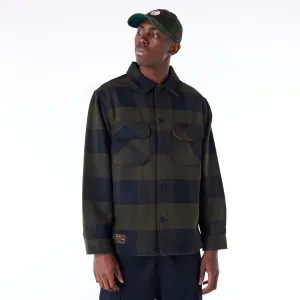 New Era Sportjacken & Mäntel New Era Dunkelgrünes Shacket