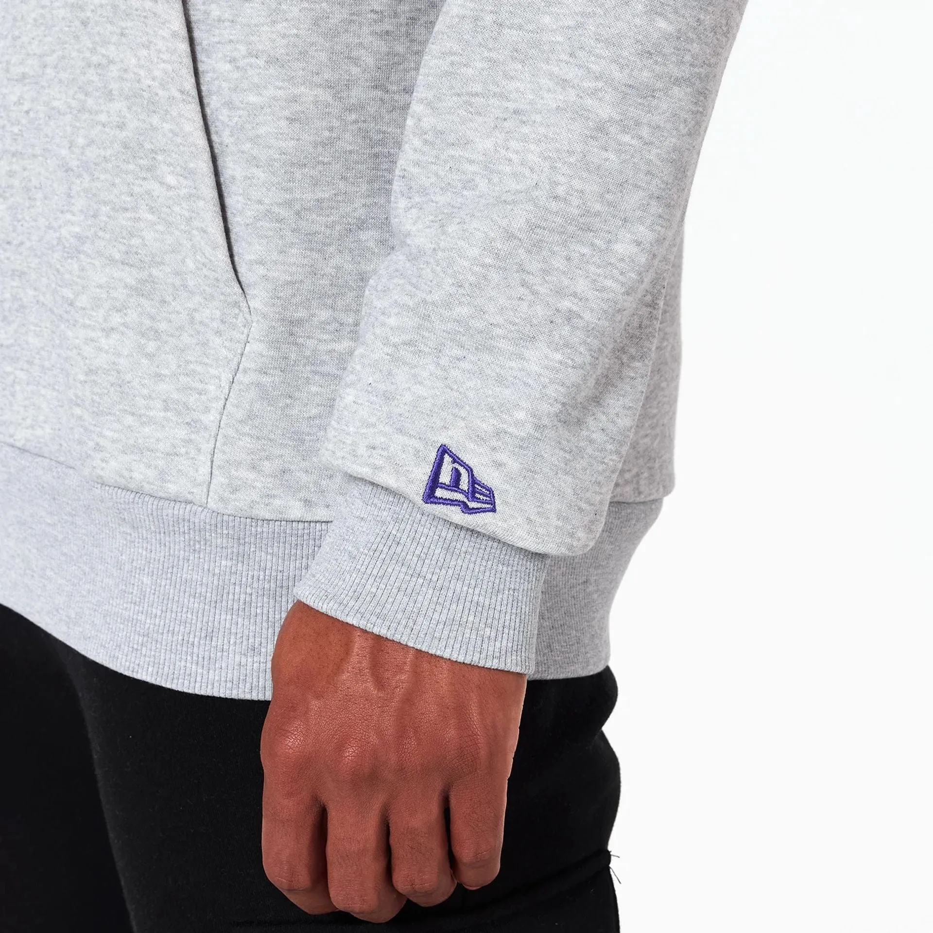 New Era Sweatshirts und Hoodies Charlotte Hornets NBA Grauer Pullover Hoodie