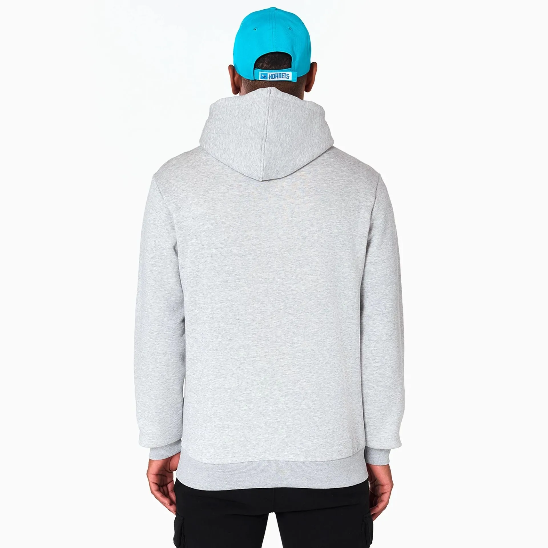 New Era Sweatshirts und Hoodies Charlotte Hornets NBA Grauer Pullover Hoodie