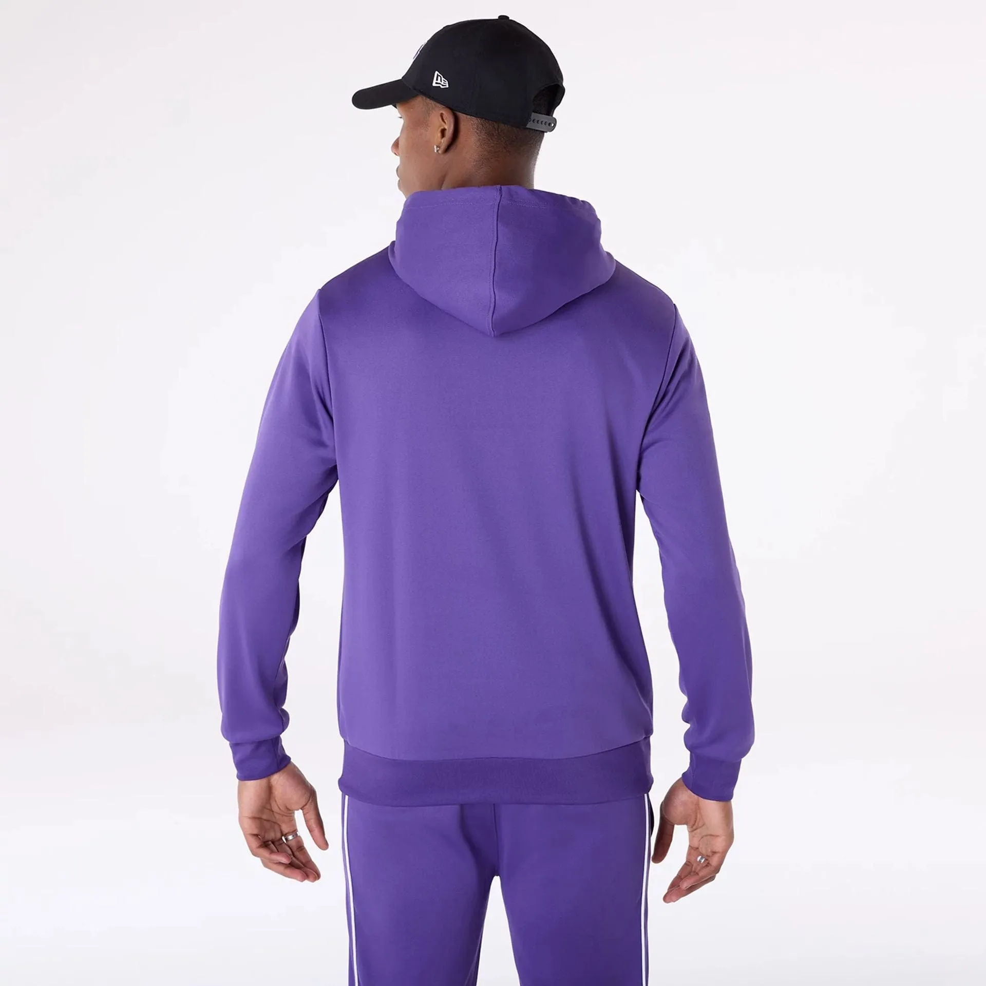 New Era Sweatshirts und Hoodies LA Lakers NBA Essentials Lila Pullover Hoodie