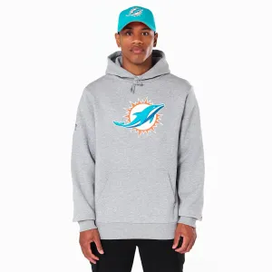 New Era Sweatshirts und Hoodies Miami Dolphins NFL Grauer Pullover Hoodie