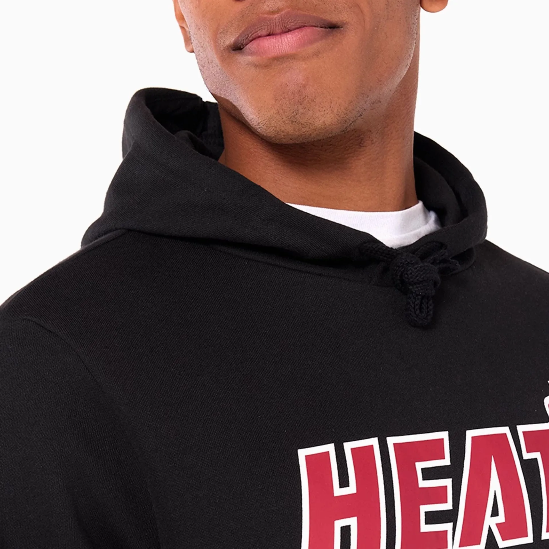 New Era Sweatshirts und Hoodies Miami Heat NBA schwarzer Pullover Hoodie