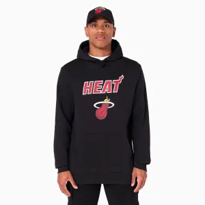 New Era Sweatshirts und Hoodies Miami Heat NBA schwarzer Pullover Hoodie