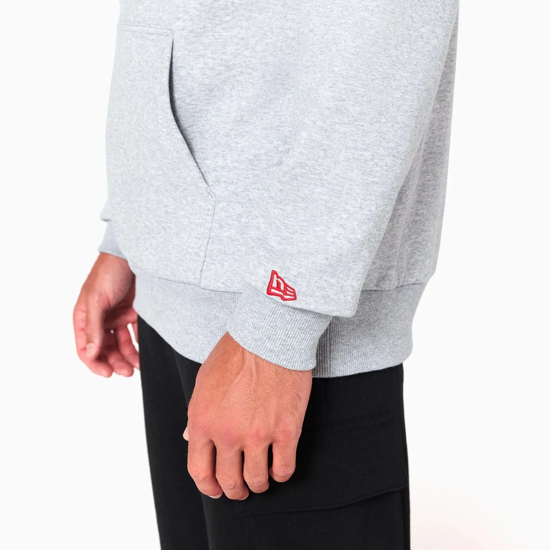 New Era Sweatshirts und Hoodies mit NFL-Schild-Logo NFL Grauer Pullover Hoodie