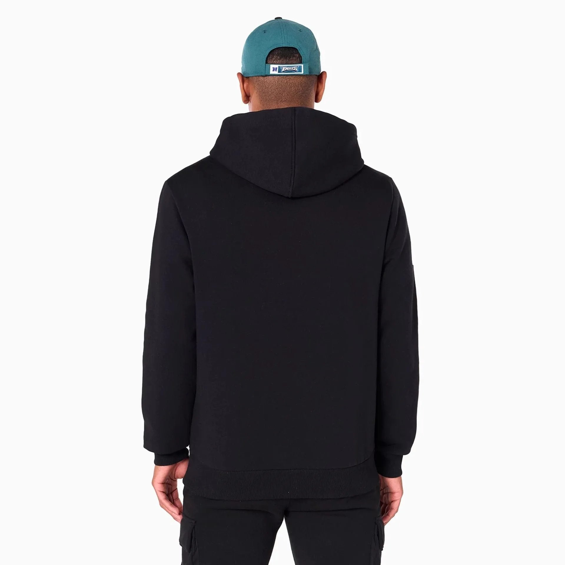 New Era Sweatshirts und Hoodies Philadelphia Eagles NFL schwarzer Pullover Hoodie
