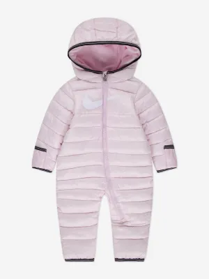 Nike Baby Mädchen Swoosh Schneeanzug in Rosa
