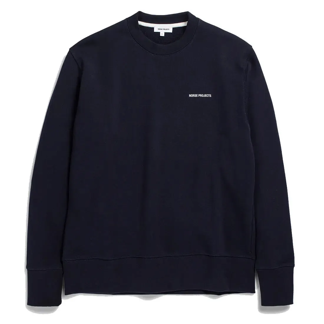 Norse Projects Arne Logo Sweat Dunkelblau