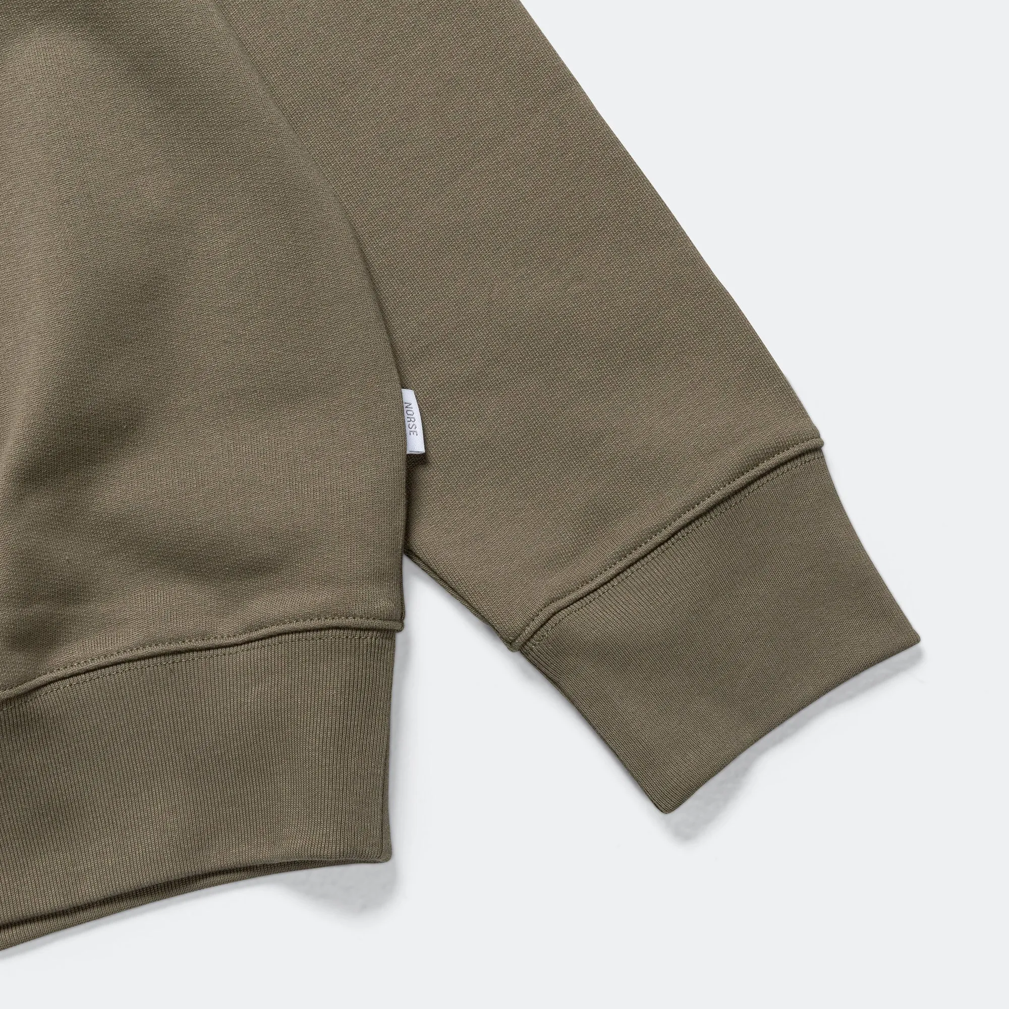Norse Projects Standard Sweatshirt - Sedimentgrün