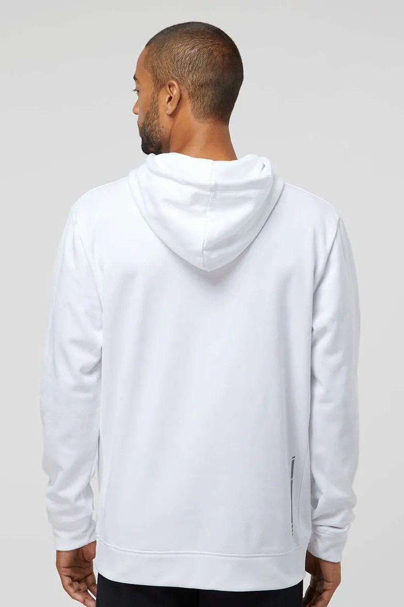 Oakley Herren Team Issue Hydrolix Kapuzenpullover mit Staufach - Weiß