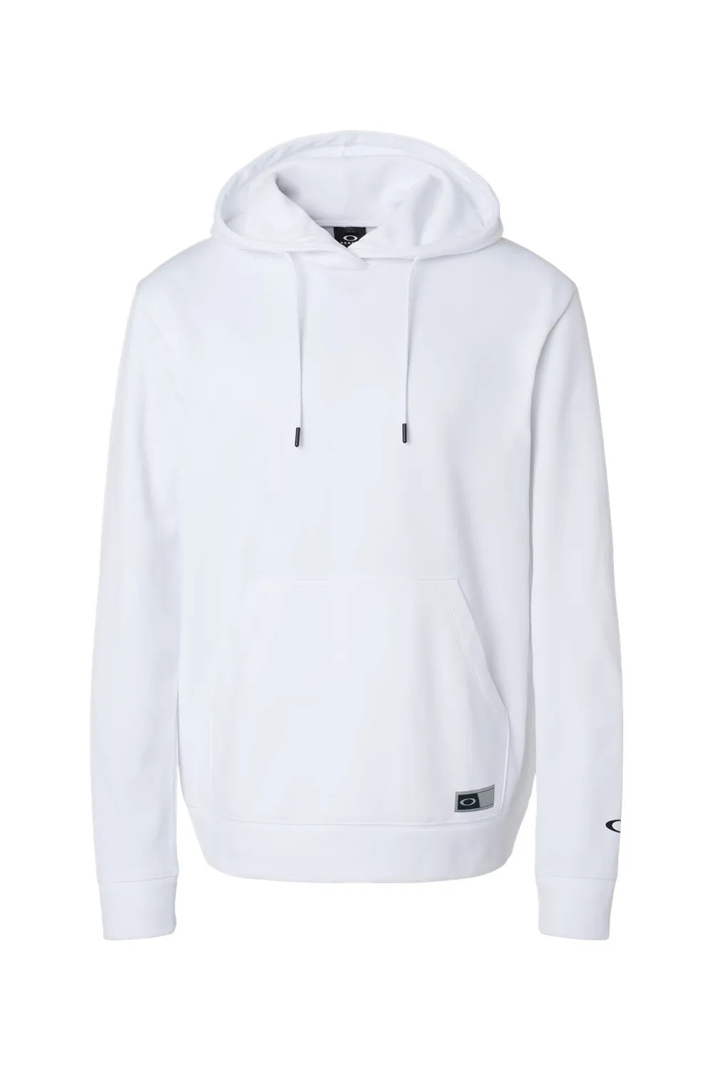 Oakley Herren Team Issue Hydrolix Kapuzenpullover mit Staufach - Weiß