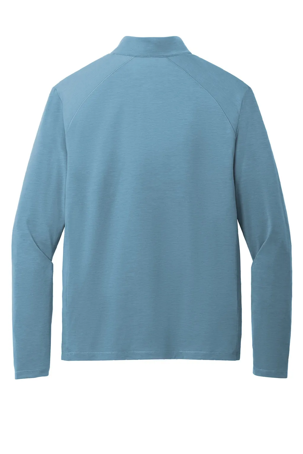 Ogio Herren Motion Feuchtigkeitstransportierendes 1/4-Zip Sweatshirt mit Tasche - Nebelblau