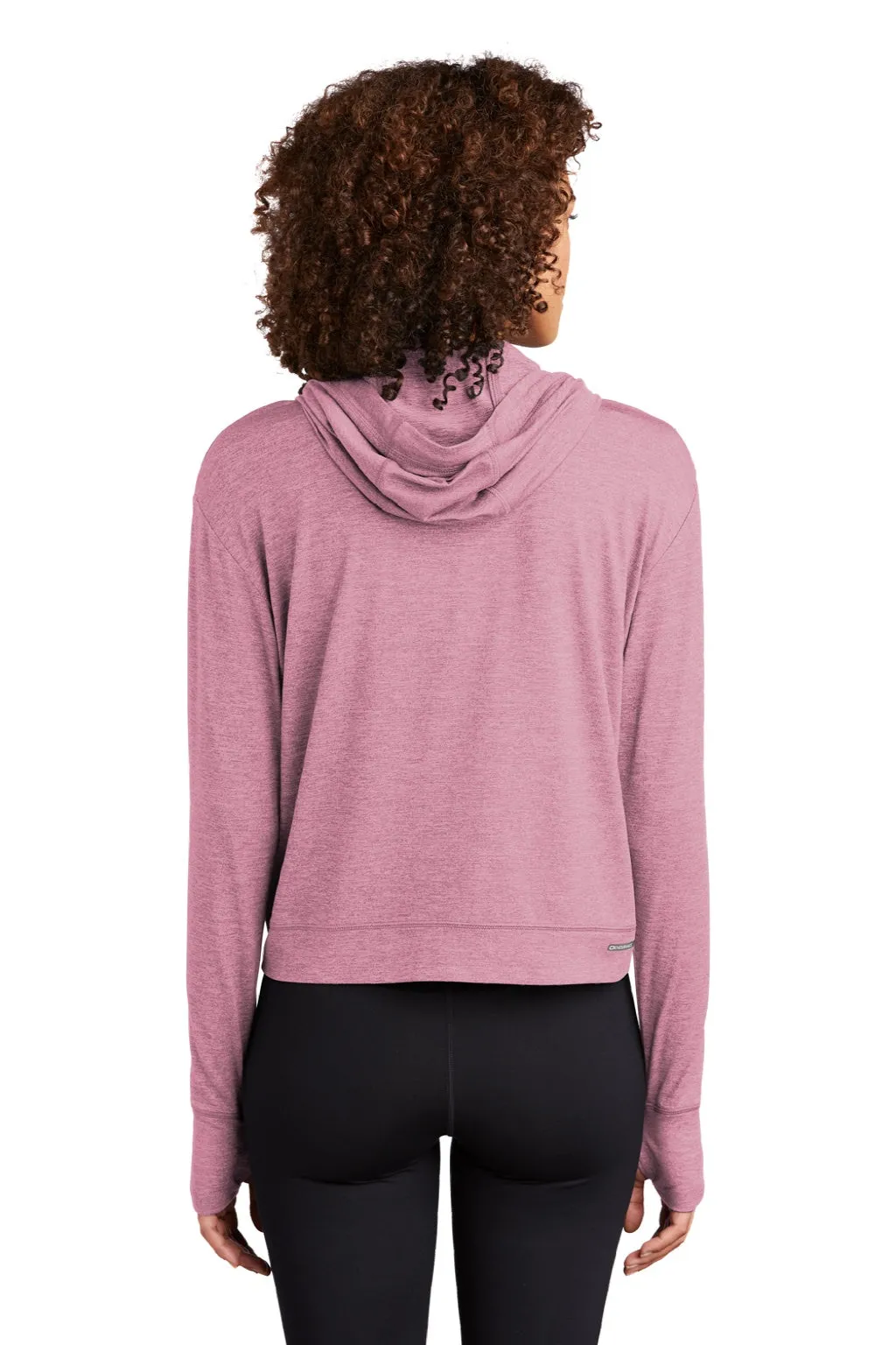 Ogio Damen Endurance Force Feuchtigkeitstransportierende Kapuzenpullover Hoodie - Heather Fliederrosa