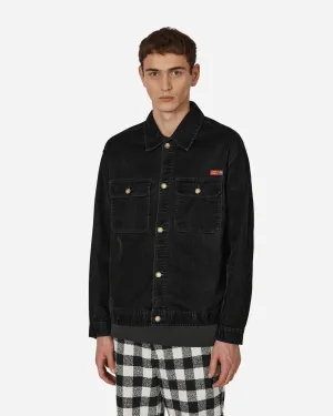 Eröffnungszeremonie Flock-Jacke Schwarz