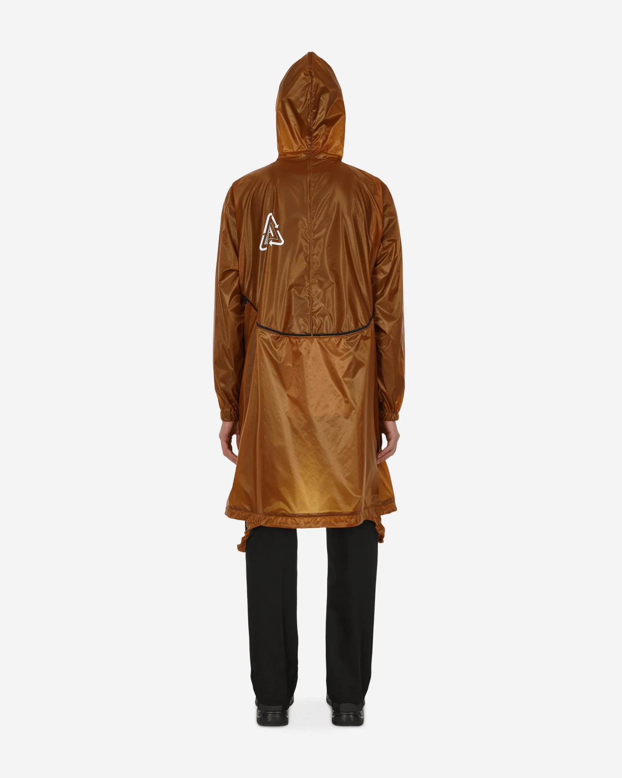 Packbare Parka Jacke Braun