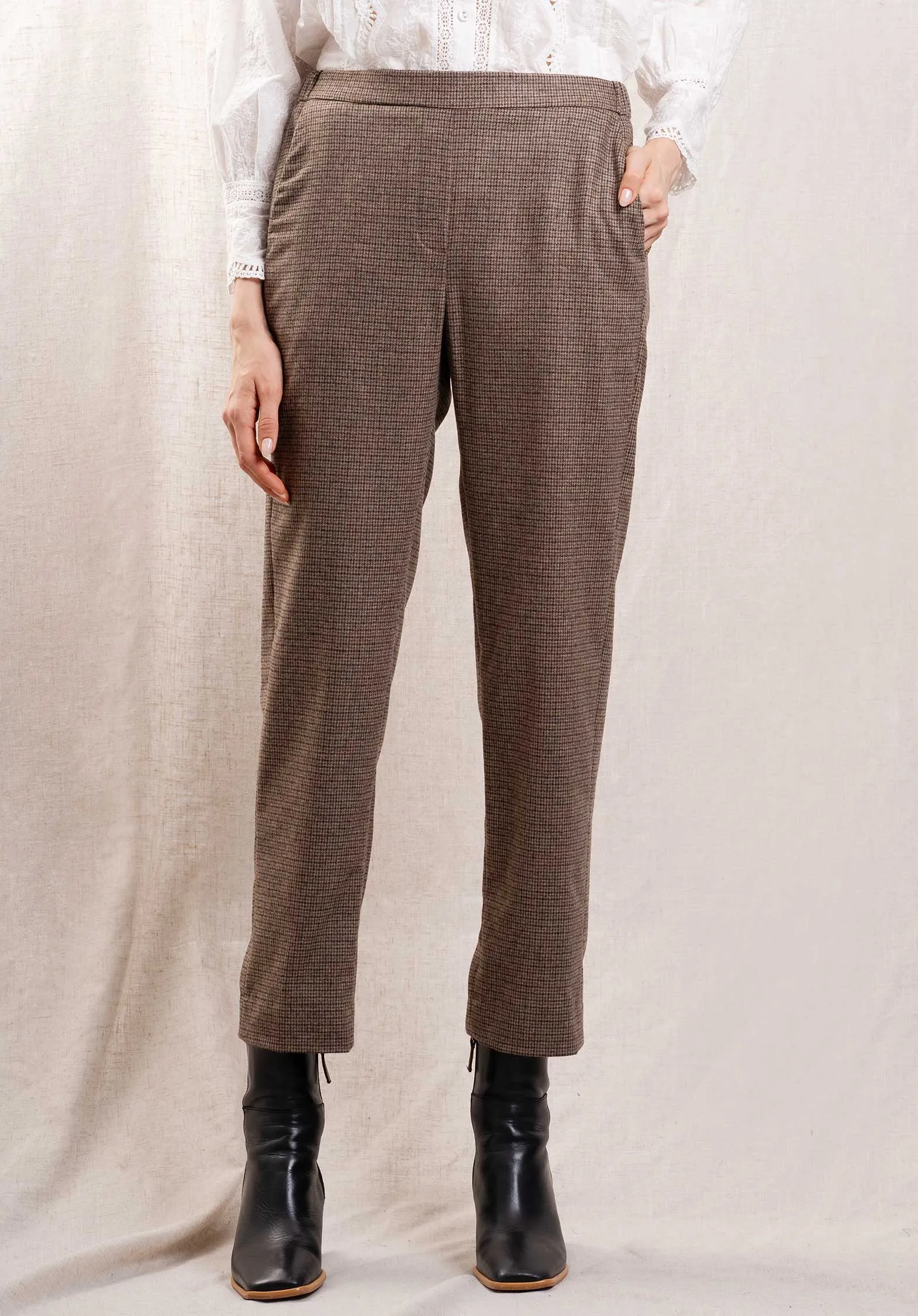 Hose Pacifio 9571 Grau-Beige
