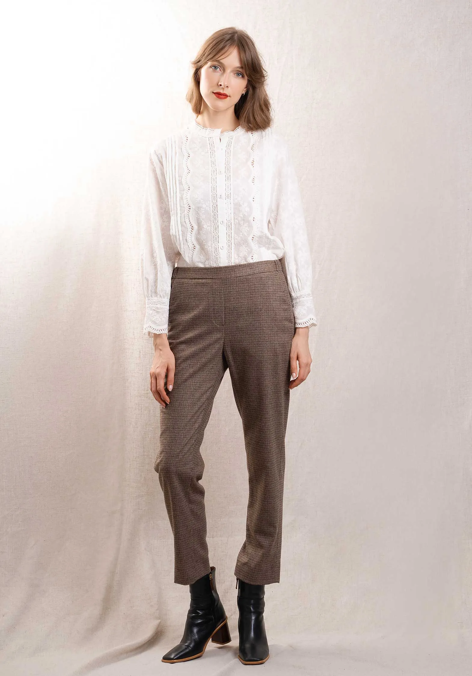 Hose Pacifio 9571 Grau-Beige