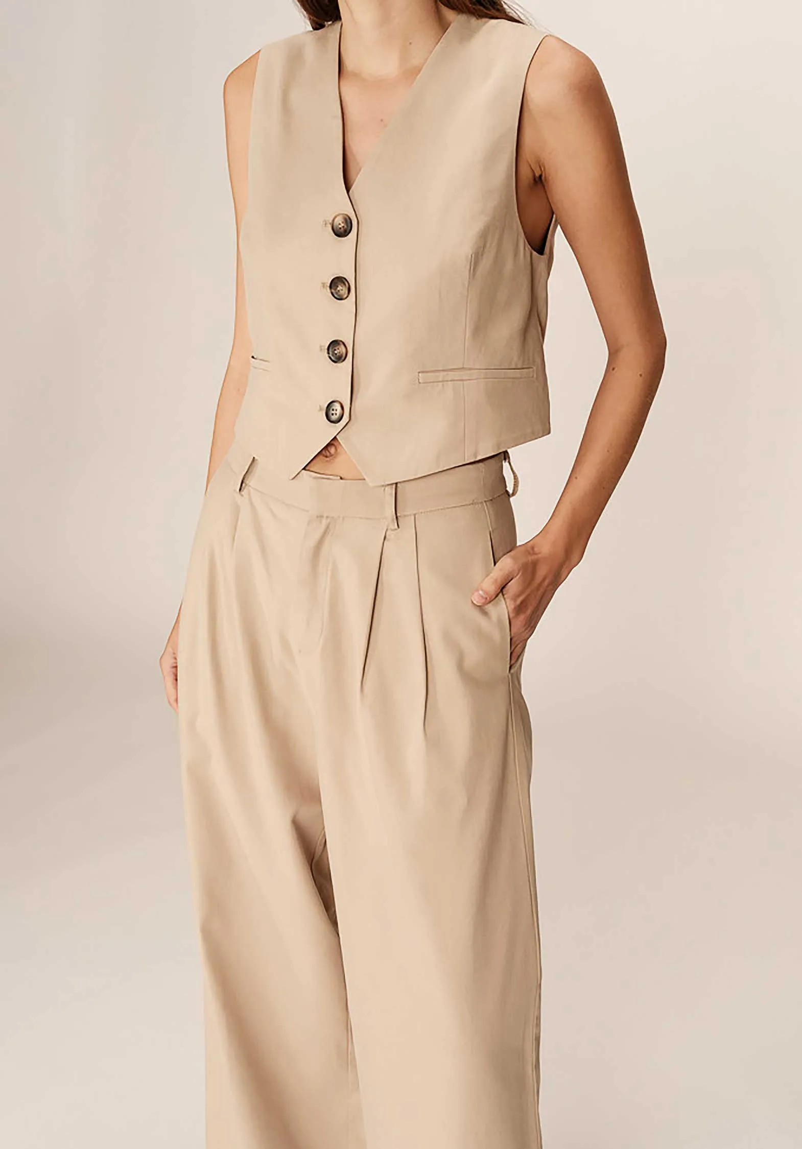 Hose Peter Beige