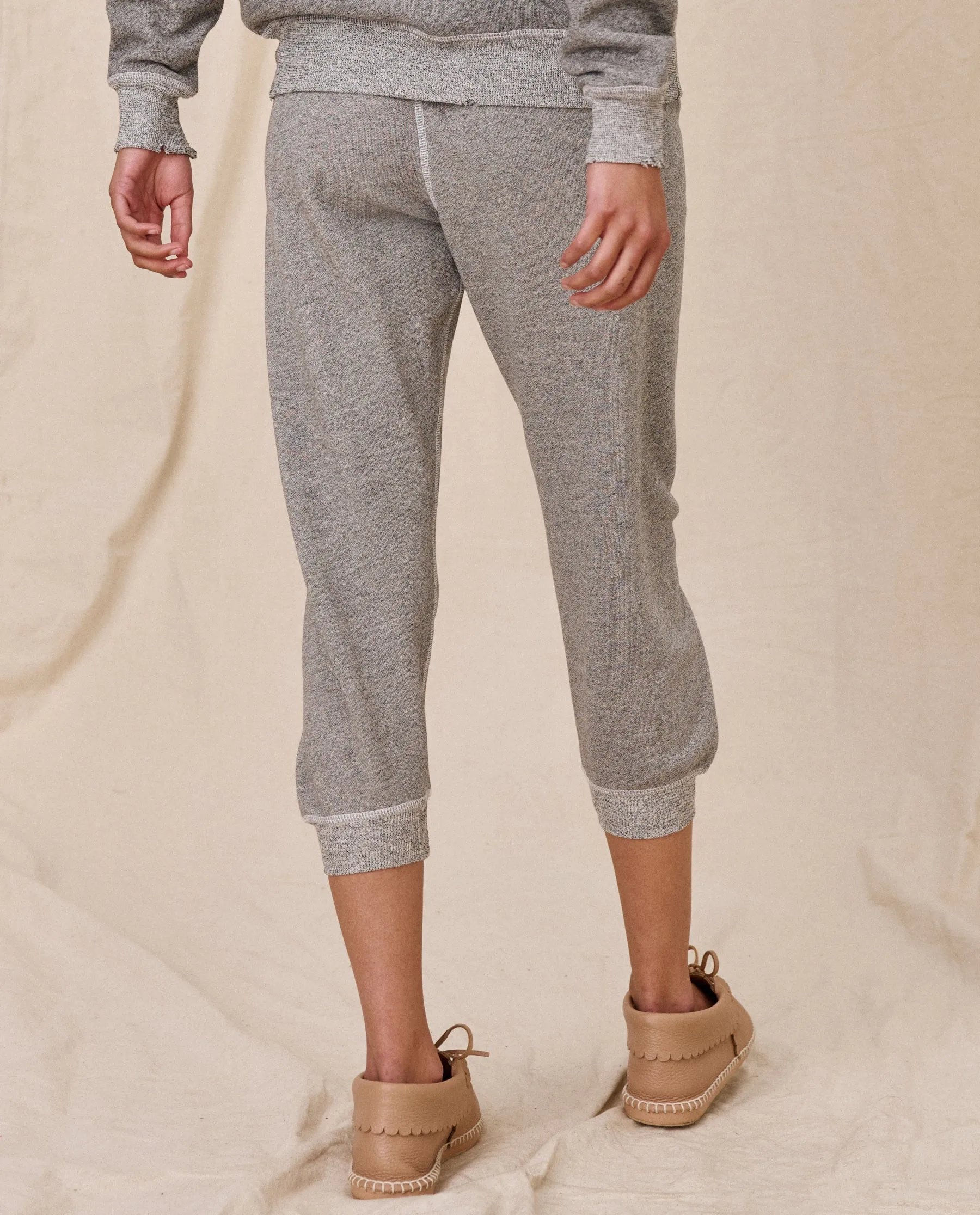 Hose The Cropped Sw B590251 Varsity-Grau