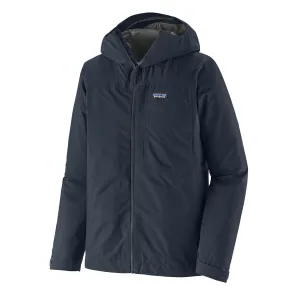Patagonia Boulder Fork Regenjacke Smolder Blau
