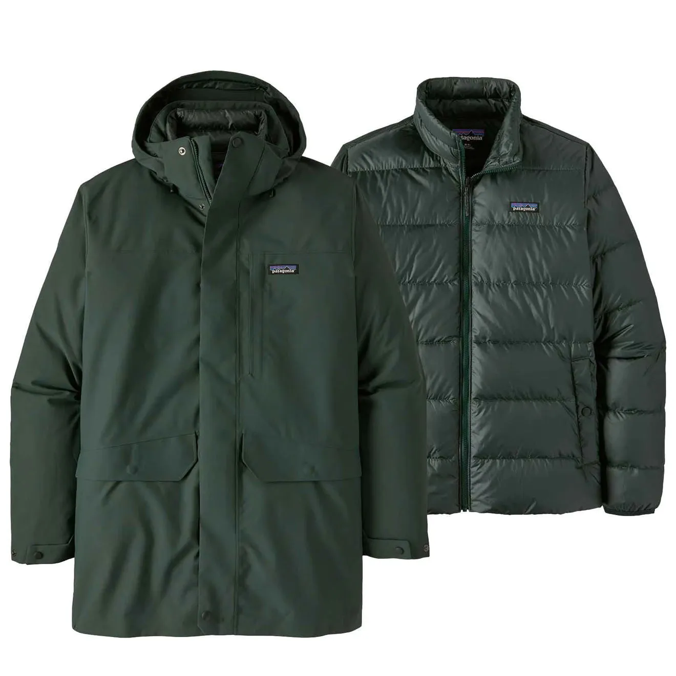 Patagonia Tres 3-in-1 Parka Nordgrün