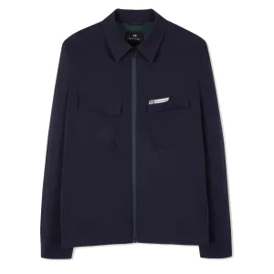 Paul Smith Zip-Überhemd Sehr Dunkelblau