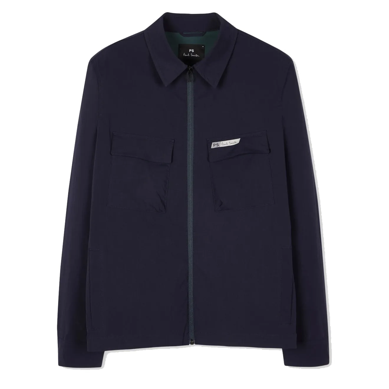Paul Smith Zip-Überhemd Sehr Dunkelblau