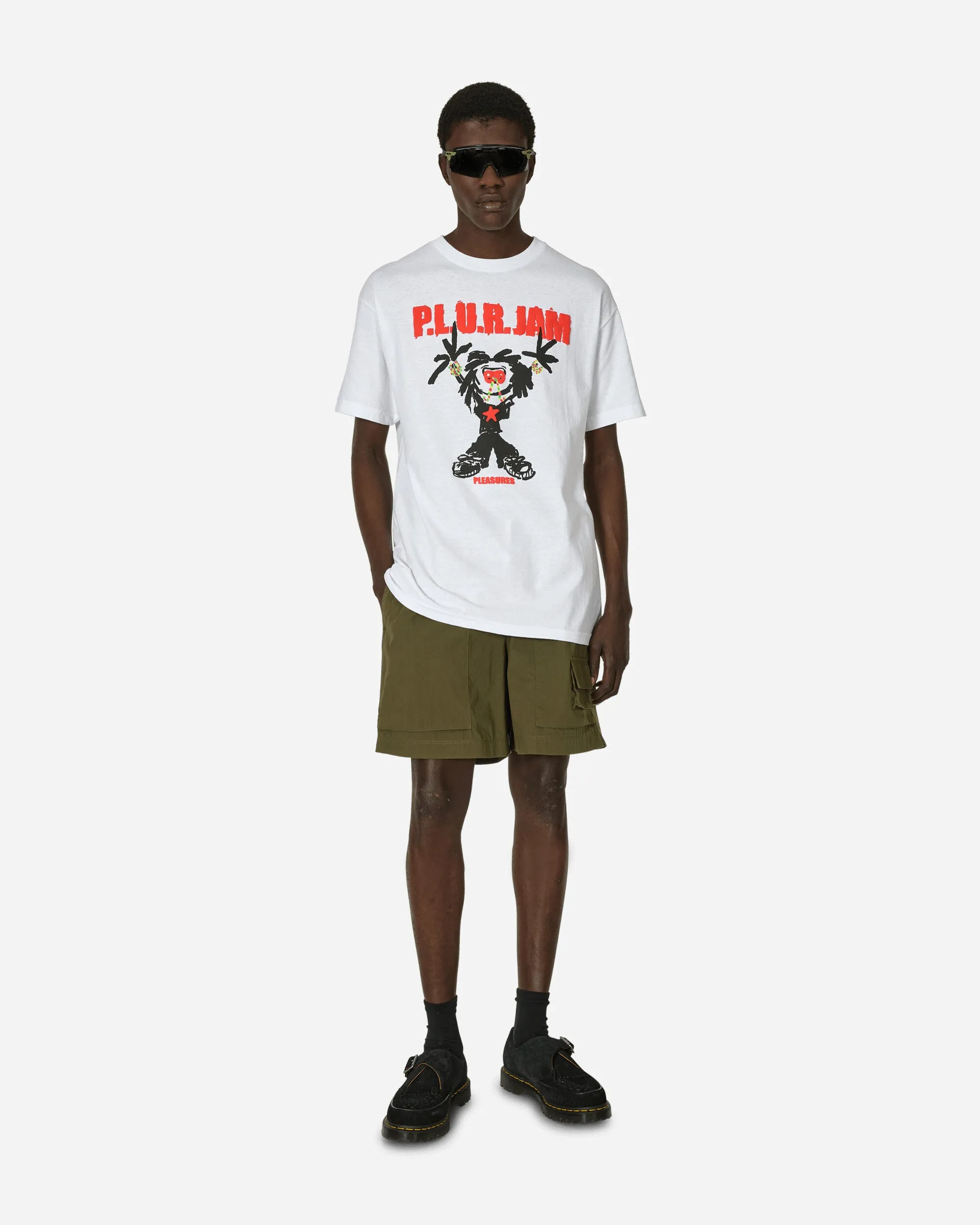 P.L.U.R. Jam T-Shirt Weiß