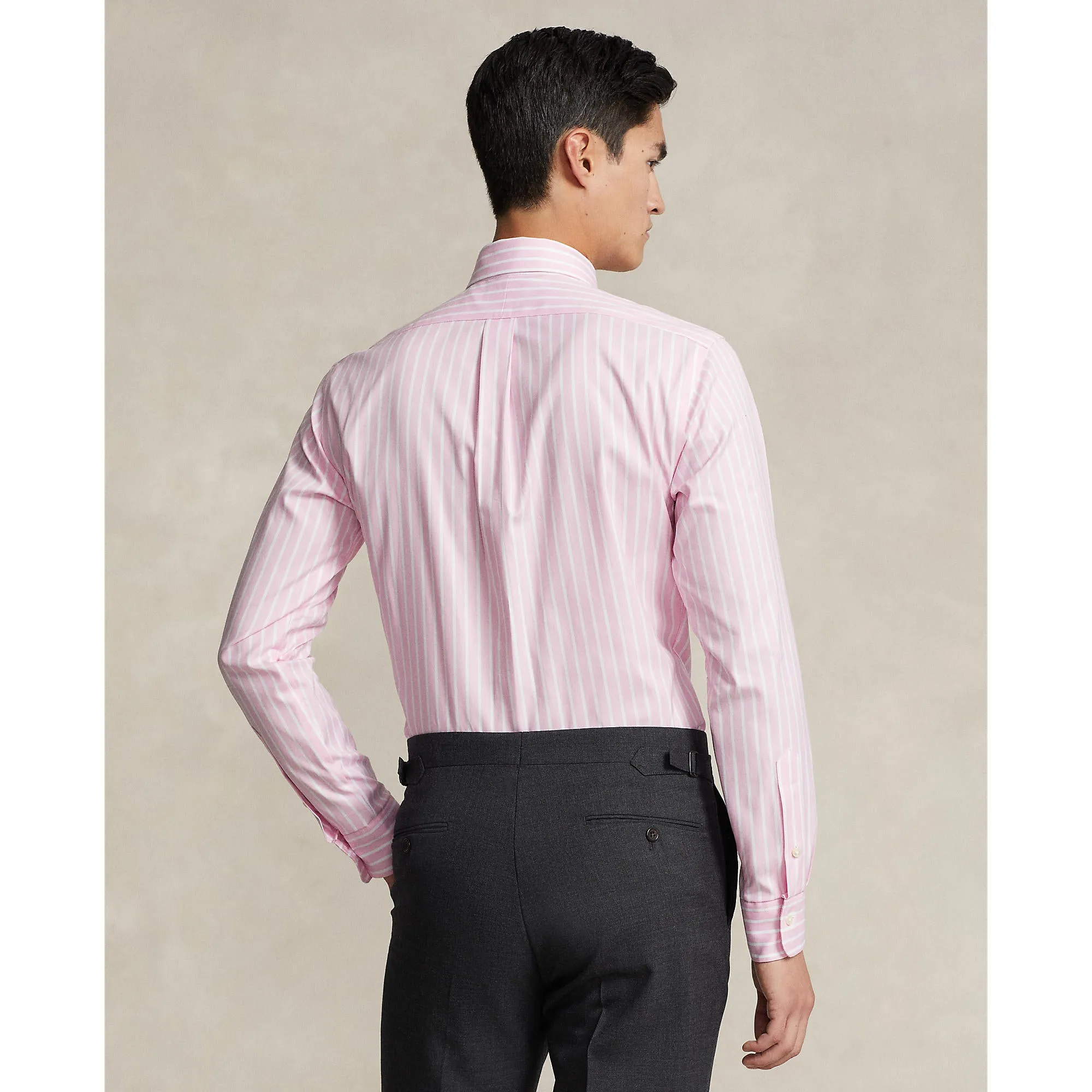 Polo Ralph Lauren - Businesshemd - Gestreift - Rosa & Weiß Polo Ralph Lauren Kleidung